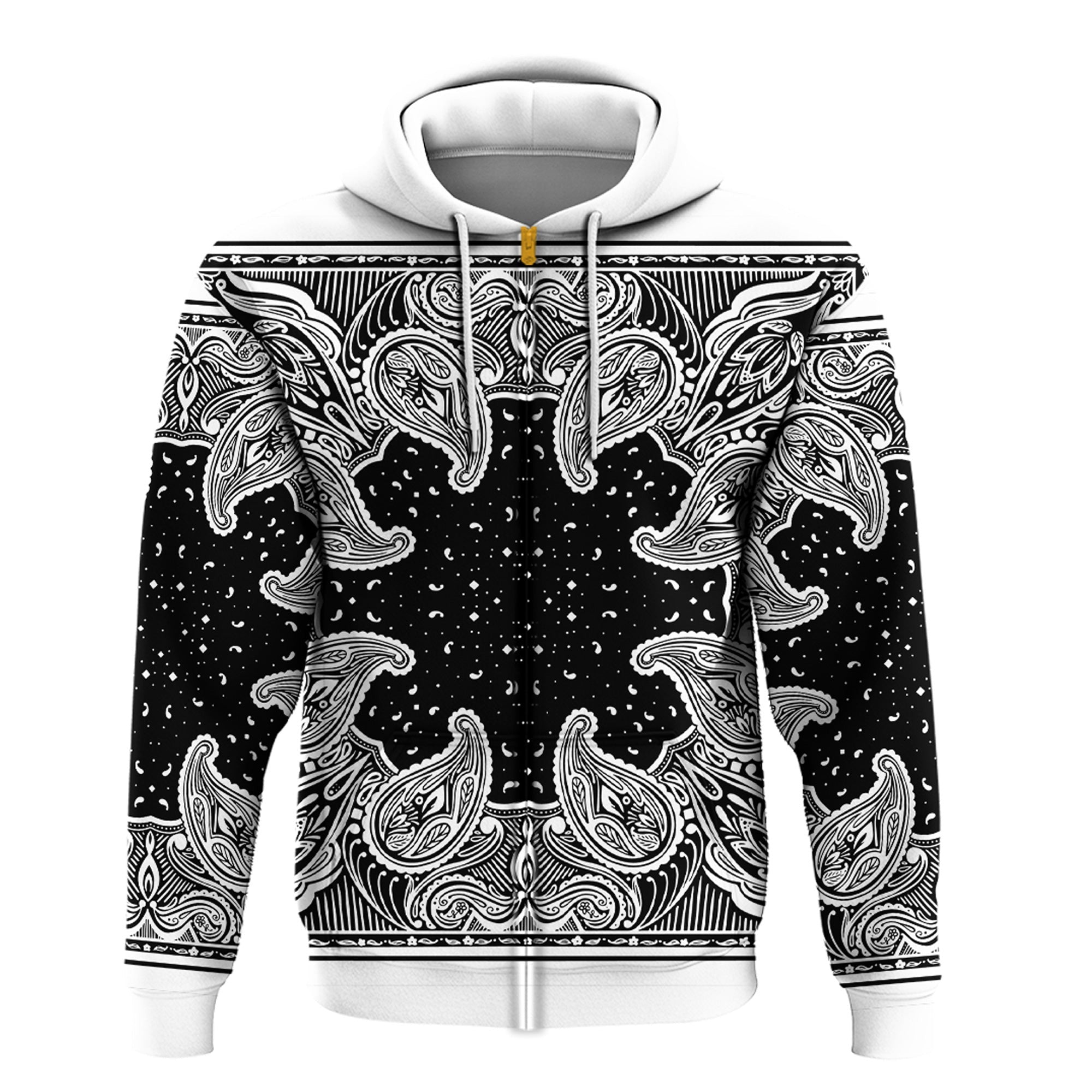 Paisley Bandana Hoodie Pattern Seamless Ver.212 RLT13