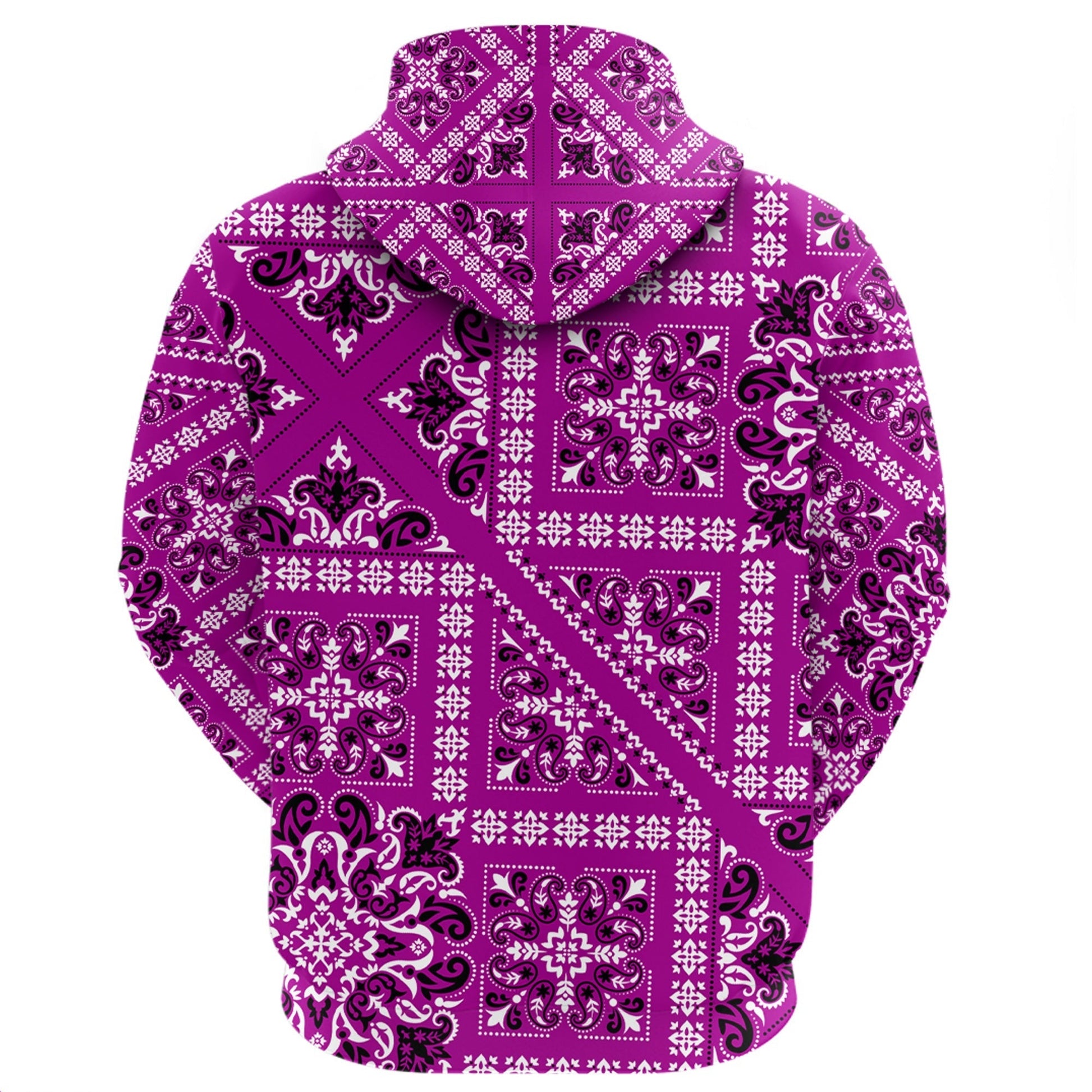 Paisley Bandana Hoodie Pattern Seamless Ver.217 RLT13