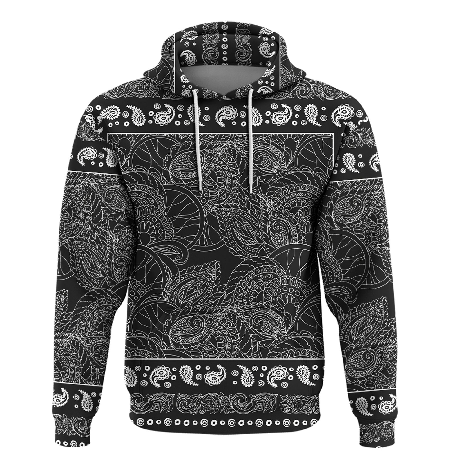 Paisley Bandana Hoodie Pattern Seamless Ver.220 RLT13