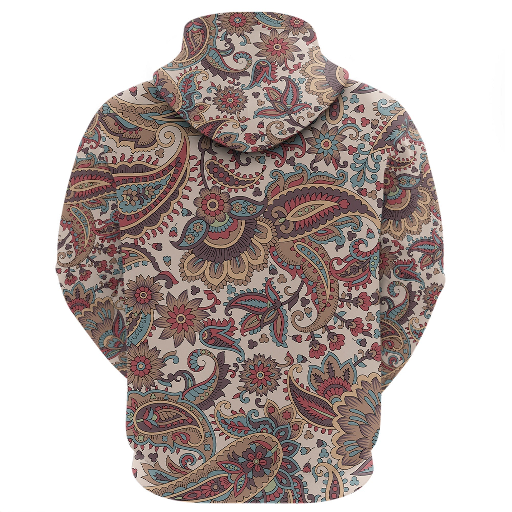 Paisley Bandana Hoodie Pattern Seamless Ver.202 RLT13
