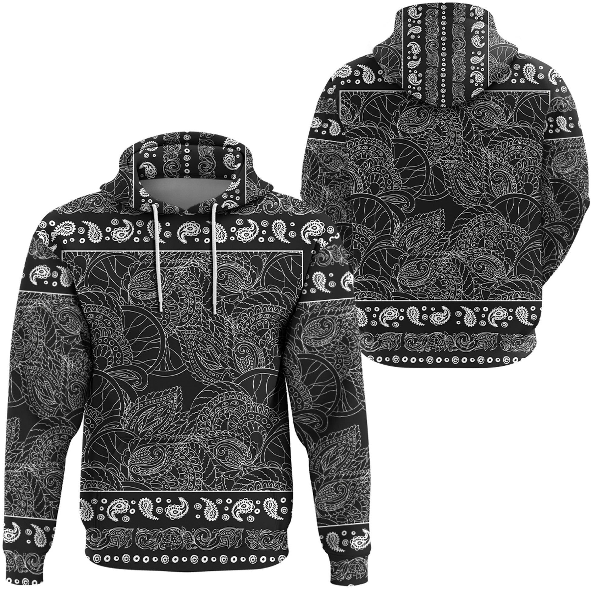 Paisley Bandana Hoodie Pattern Seamless Ver.220 RLT13
