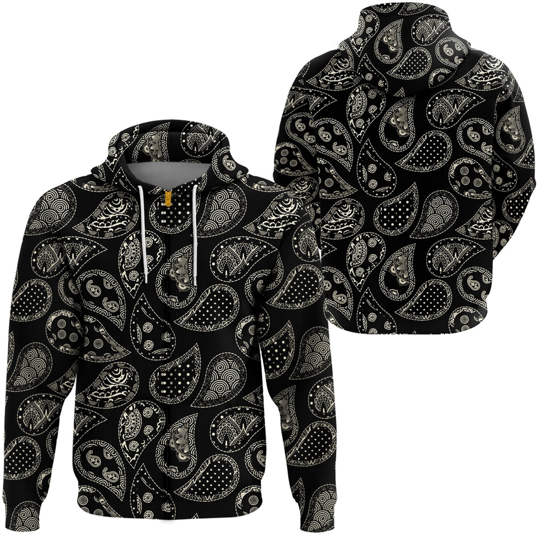 Paisley Bandana Hoodie Pattern Seamless Ver.216 RLT13