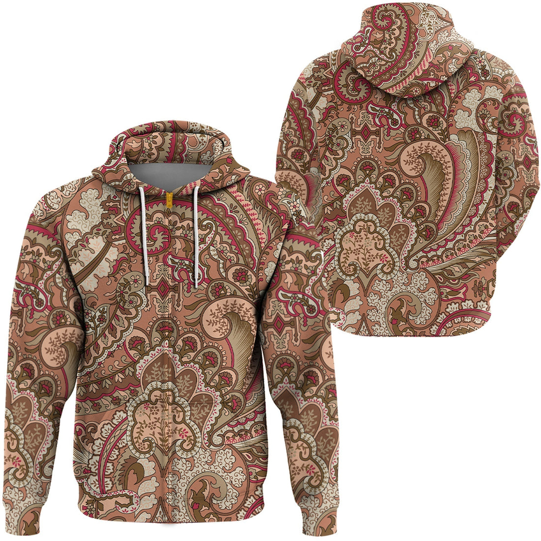 Paisley Bandana Hoodie Pattern Seamless Ver.209 RLT13