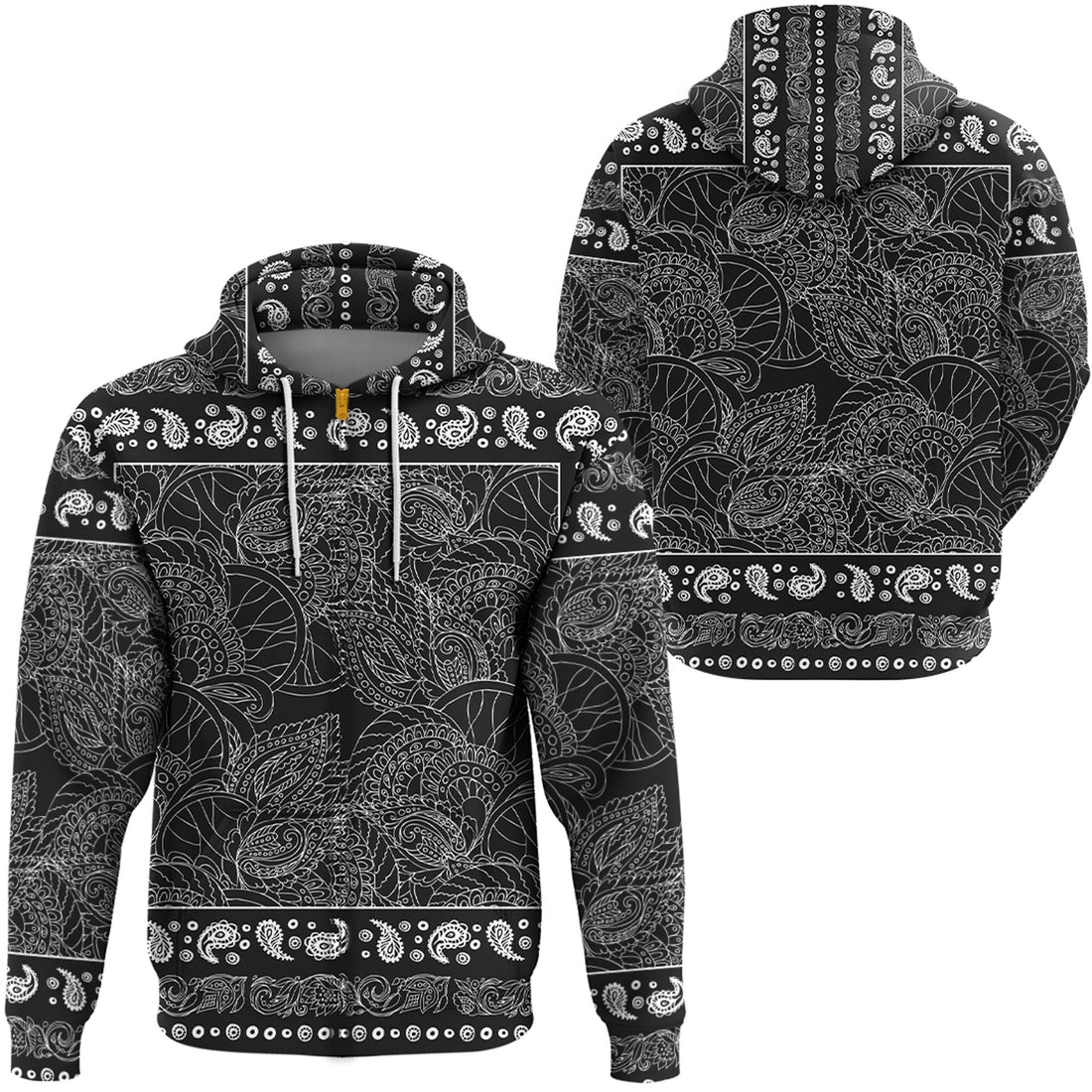 Paisley Bandana Hoodie Pattern Seamless Ver.220 RLT13