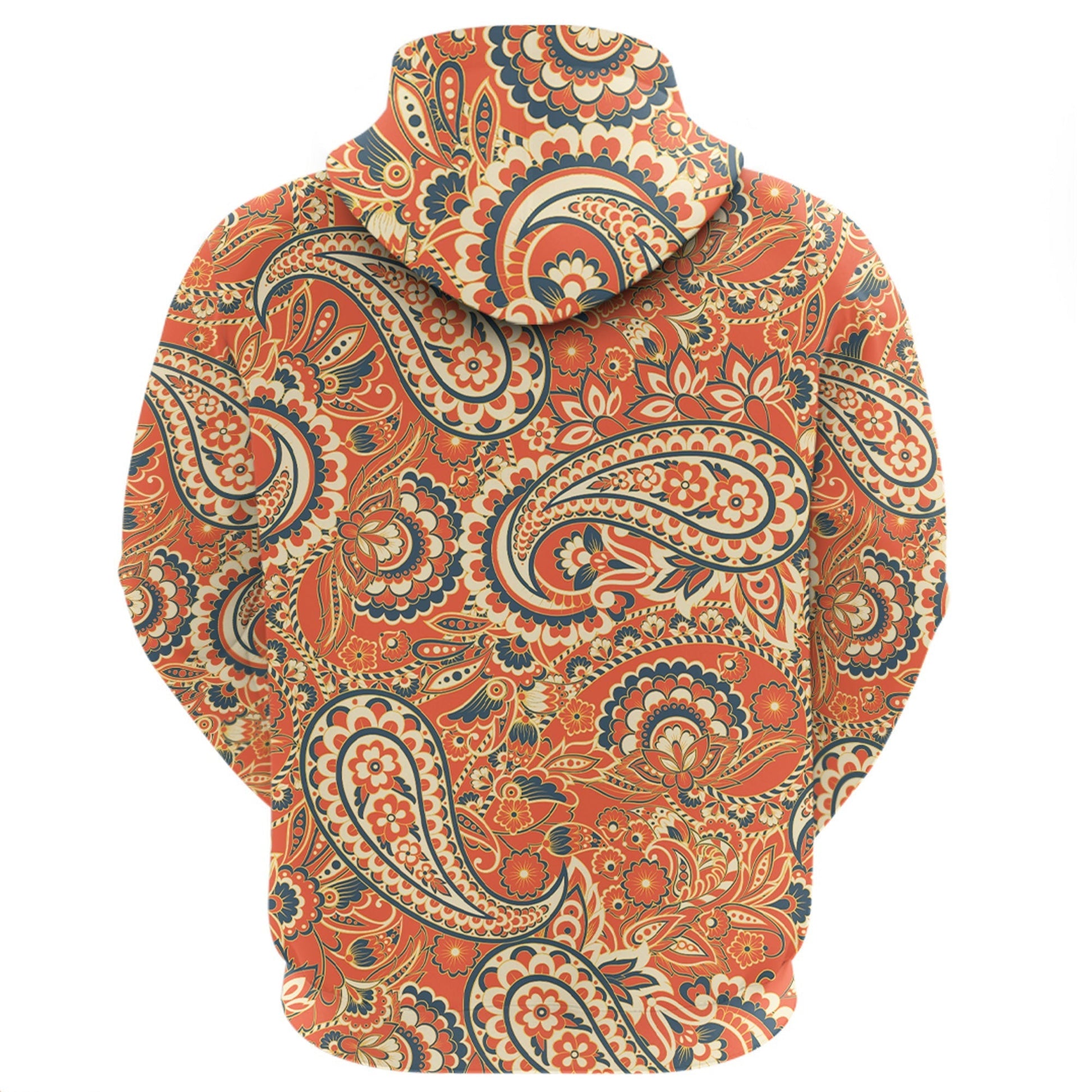 Paisley Bandana Hoodie Pattern Seamless Ver.206 RLT13