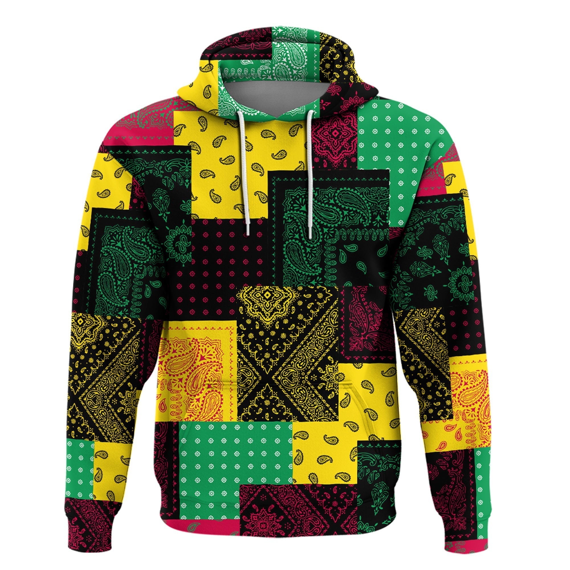 Paisley Bandana Hoodie Pattern Seamless Ver.194 RLT13