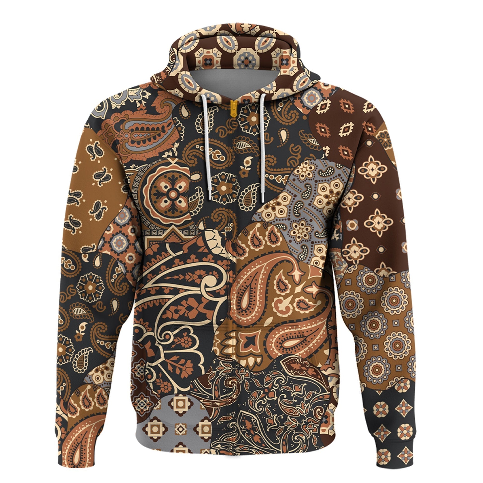 Paisley Bandana Hoodie Pattern Seamless Ver.204 RLT13