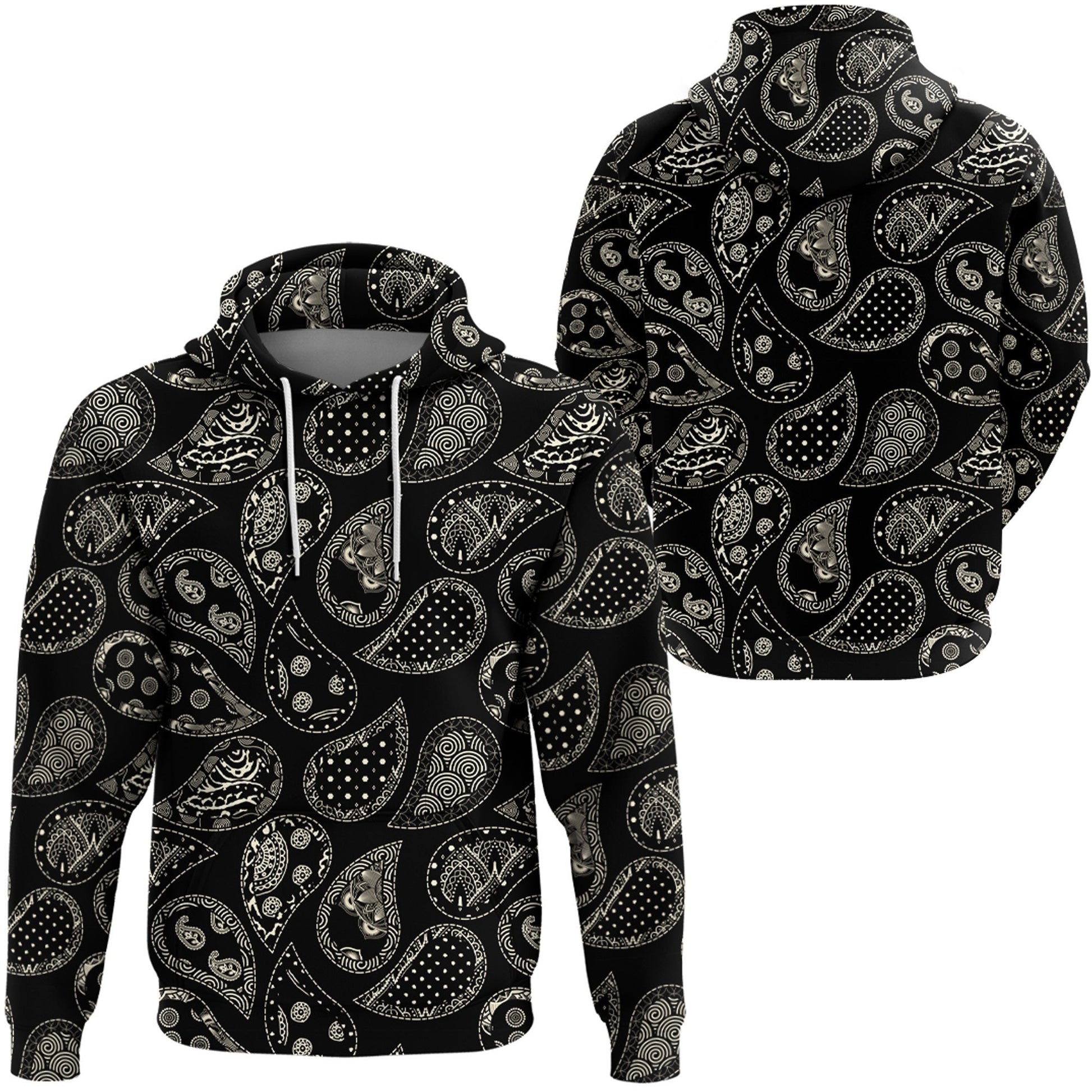 Paisley Bandana Hoodie Pattern Seamless Ver.216 RLT13