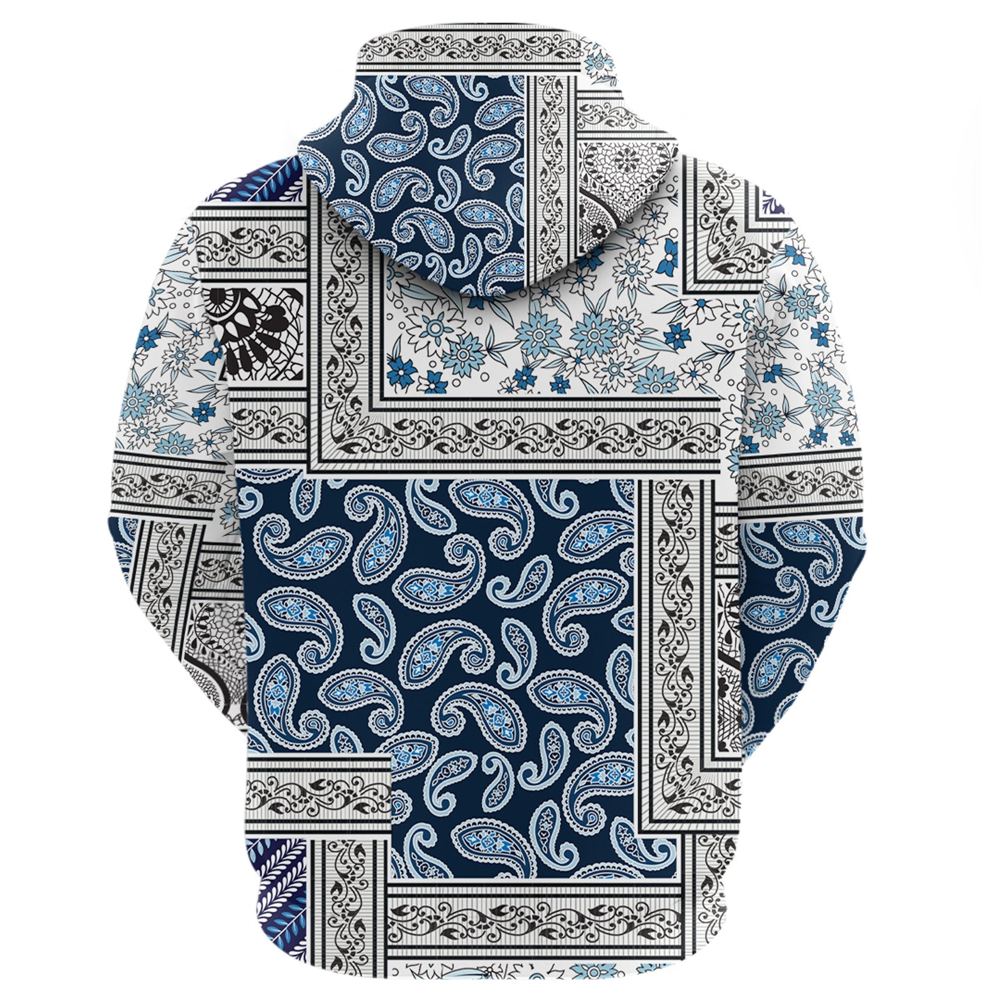 Paisley Bandana Hoodie Pattern Seamless Ver.213 RLT13