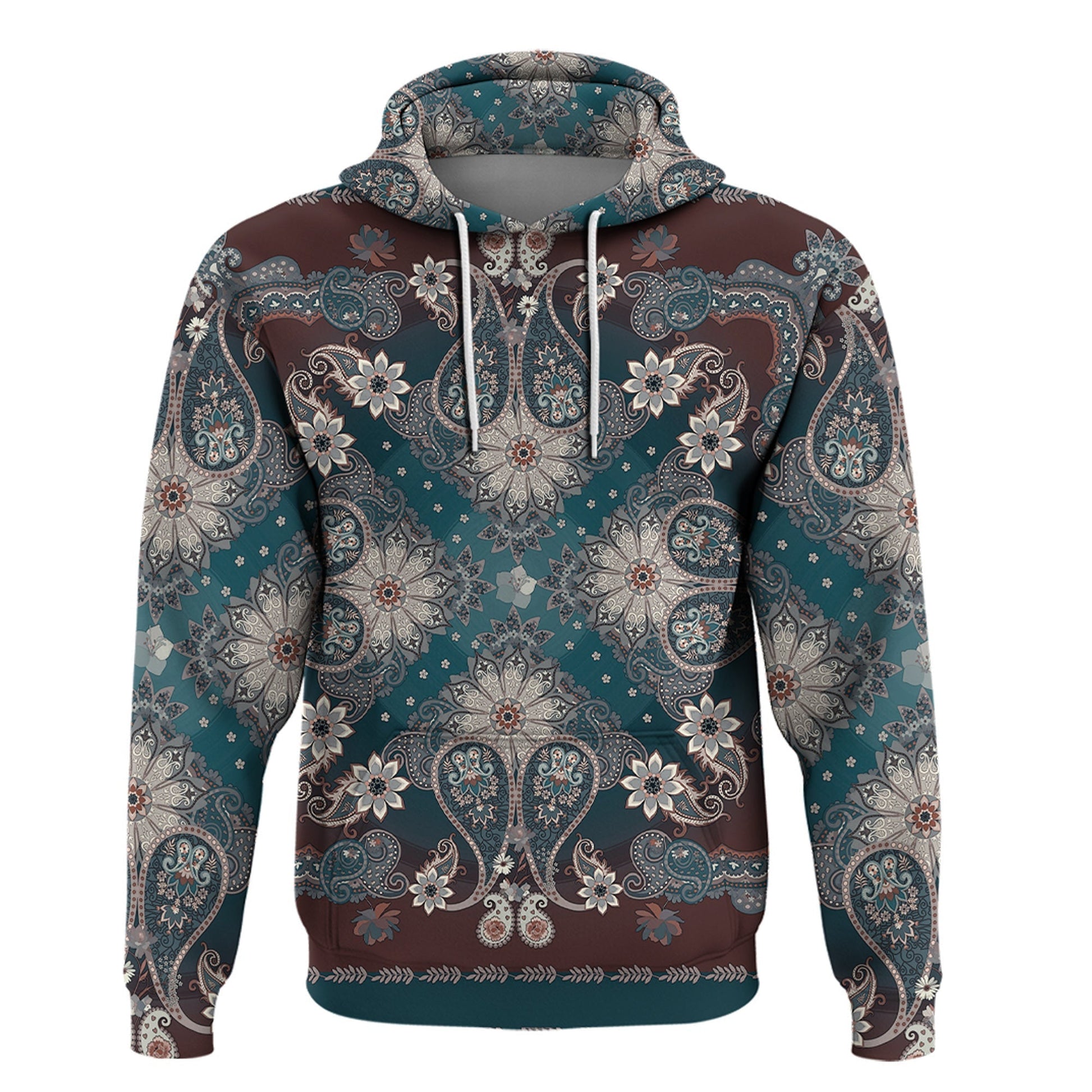Paisley Bandana Hoodie Pattern Seamless Ver.223 RLT13