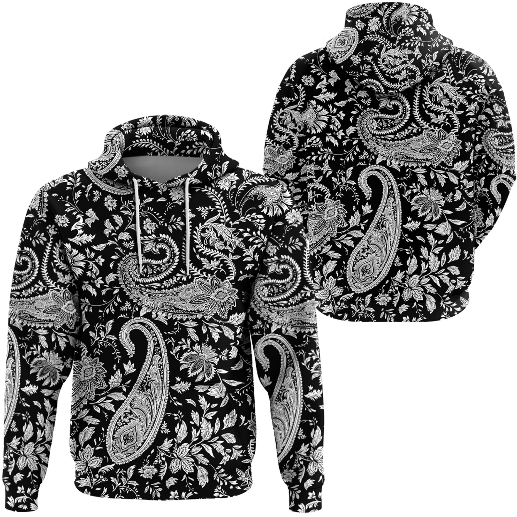Paisley Bandana Hoodie Pattern Seamless Ver.191 RLT13