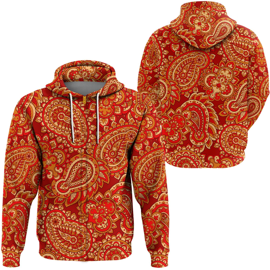 Paisley Bandana Hoodie Pattern Seamless Ver.193 RLT13