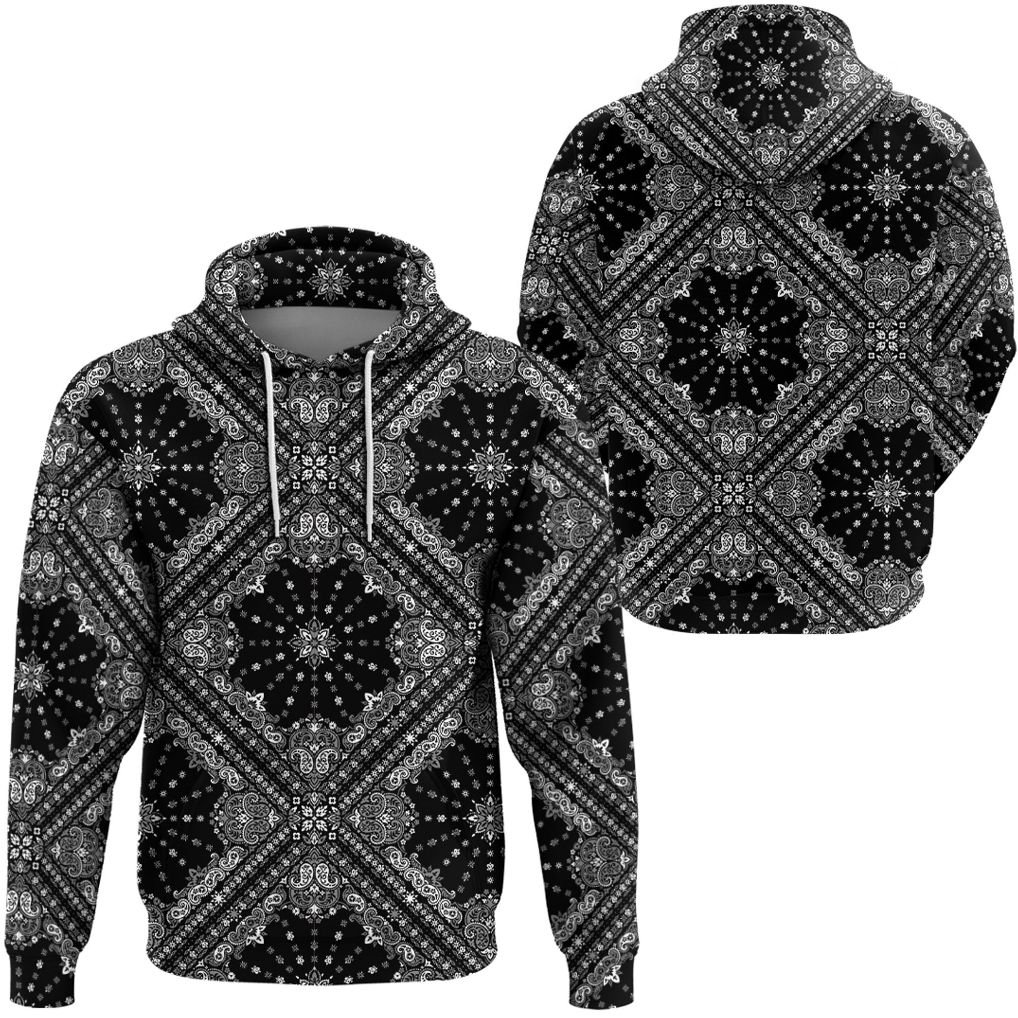 Paisley Bandana Hoodie Pattern Seamless Ver.185 RLT13