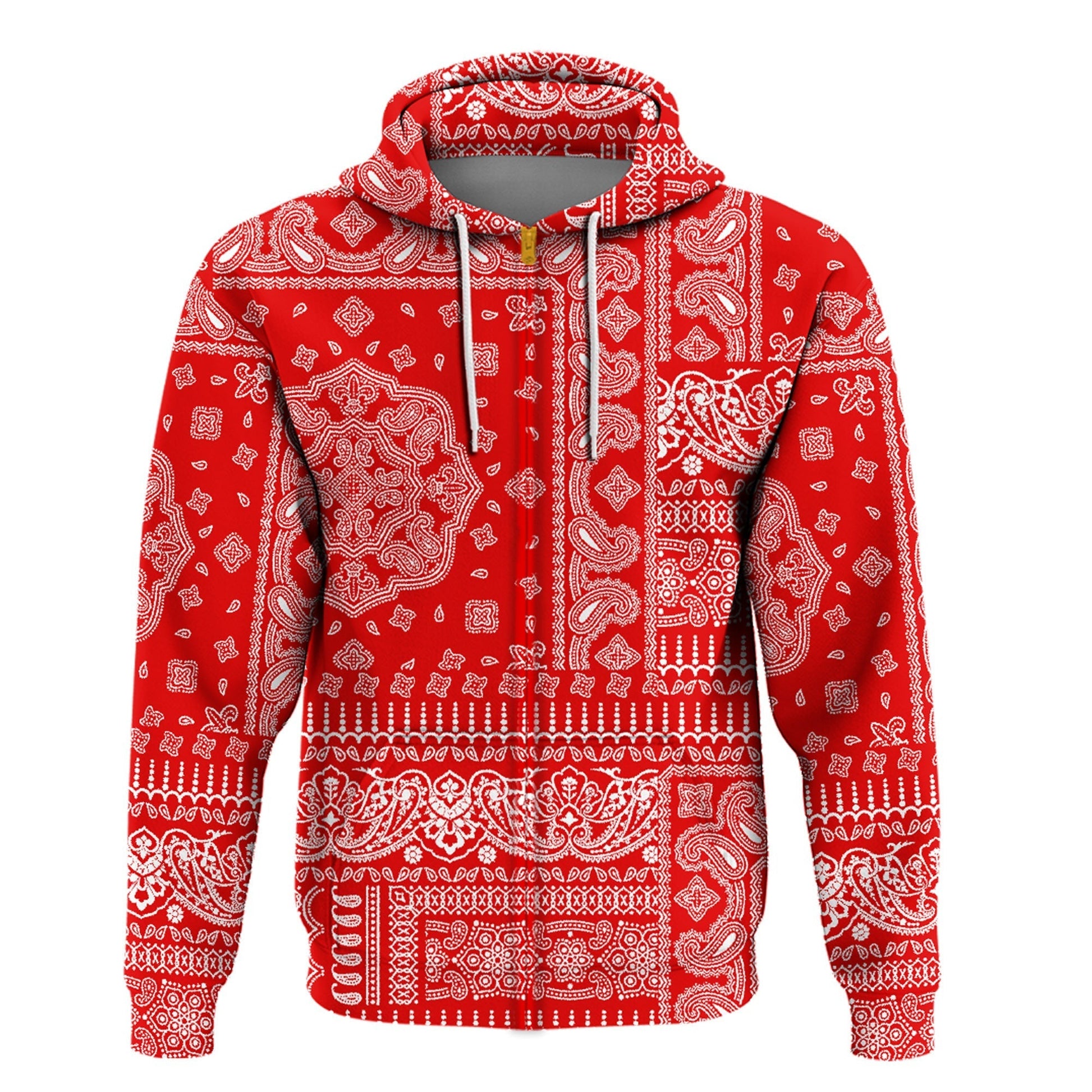 Paisley Bandana Hoodie Pattern Seamless Ver.181 RLT13