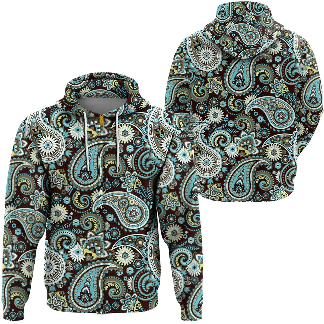Paisley Bandana Hoodie Pattern Seamless Ver.198 RLT13