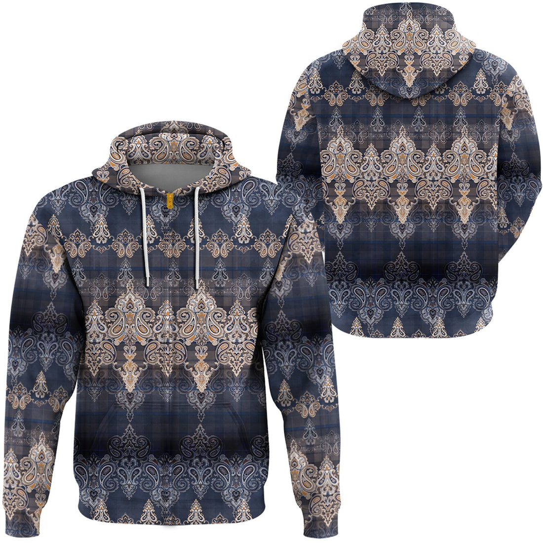 Paisley Bandana Hoodie Pattern Seamless Ver.179 RLT13
