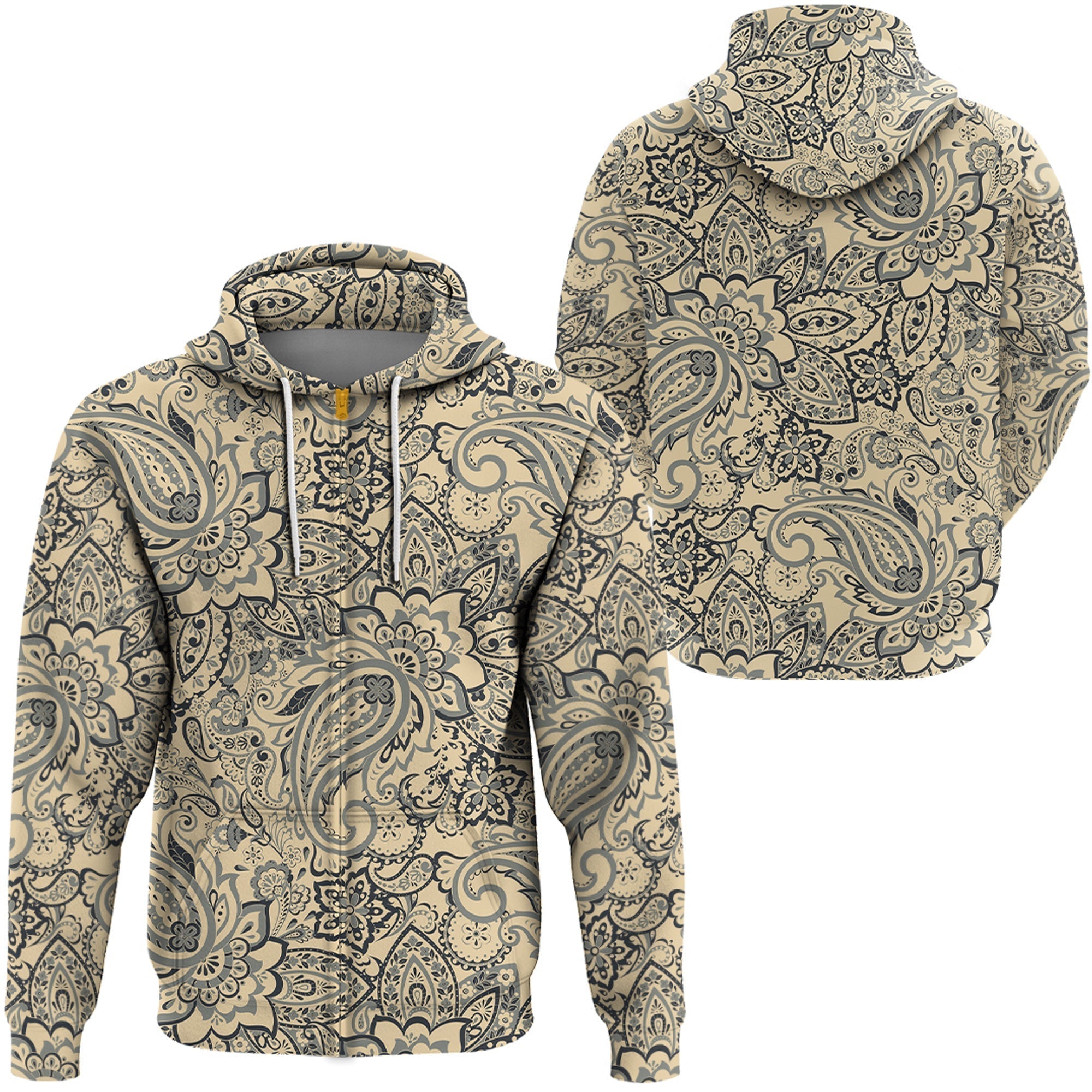 Paisley Bandana Hoodie Pattern Seamless Ver.189 RLT13
