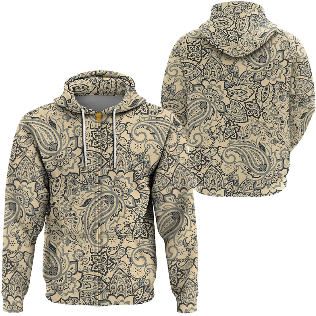 Paisley Bandana Hoodie Pattern Seamless Ver.189 RLT13