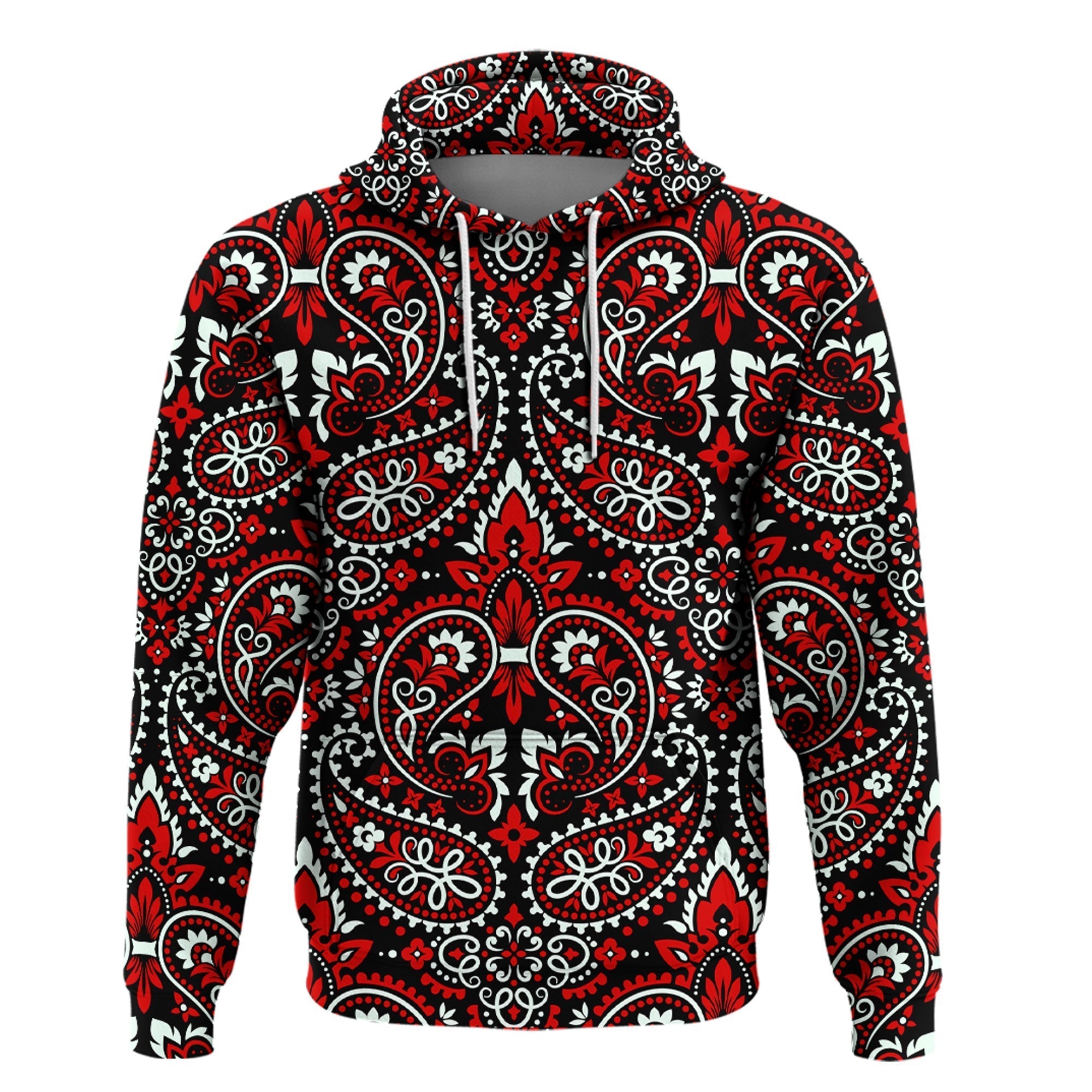 Paisley Bandana Hoodie Pattern Seamless Ver.192 RLT13