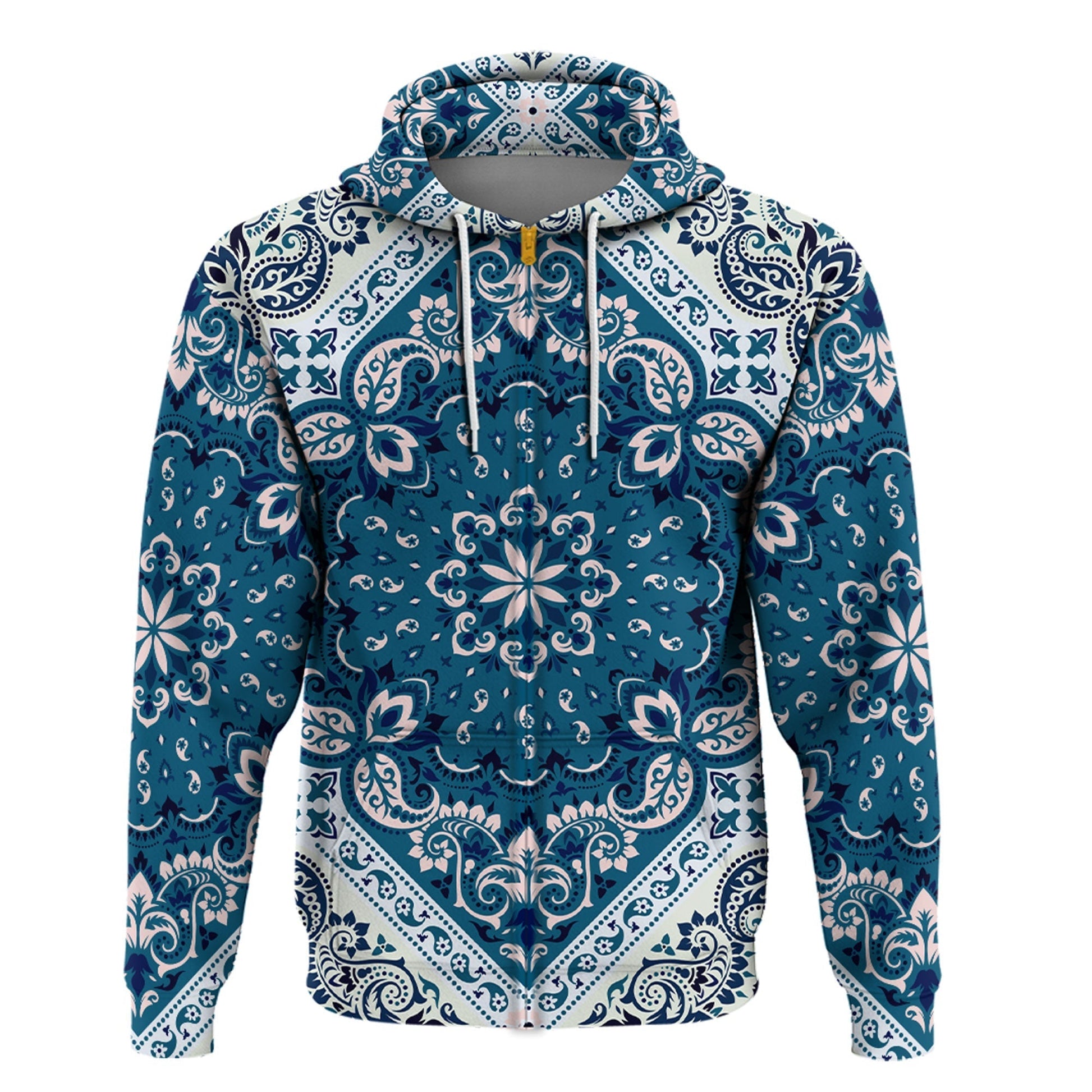 Paisley Bandana Hoodie Pattern Seamless Ver.184 RLT13