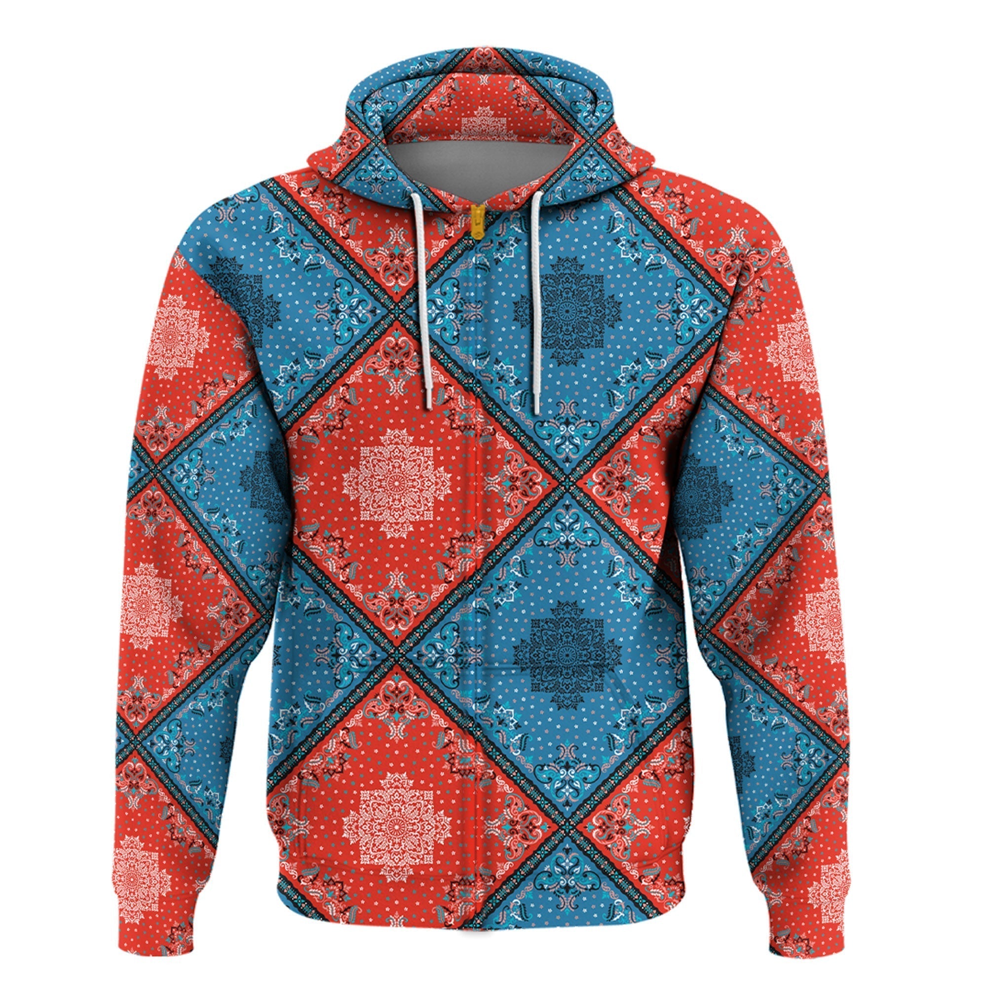 Paisley Bandana Hoodie Pattern Seamless Ver.210 RLT13