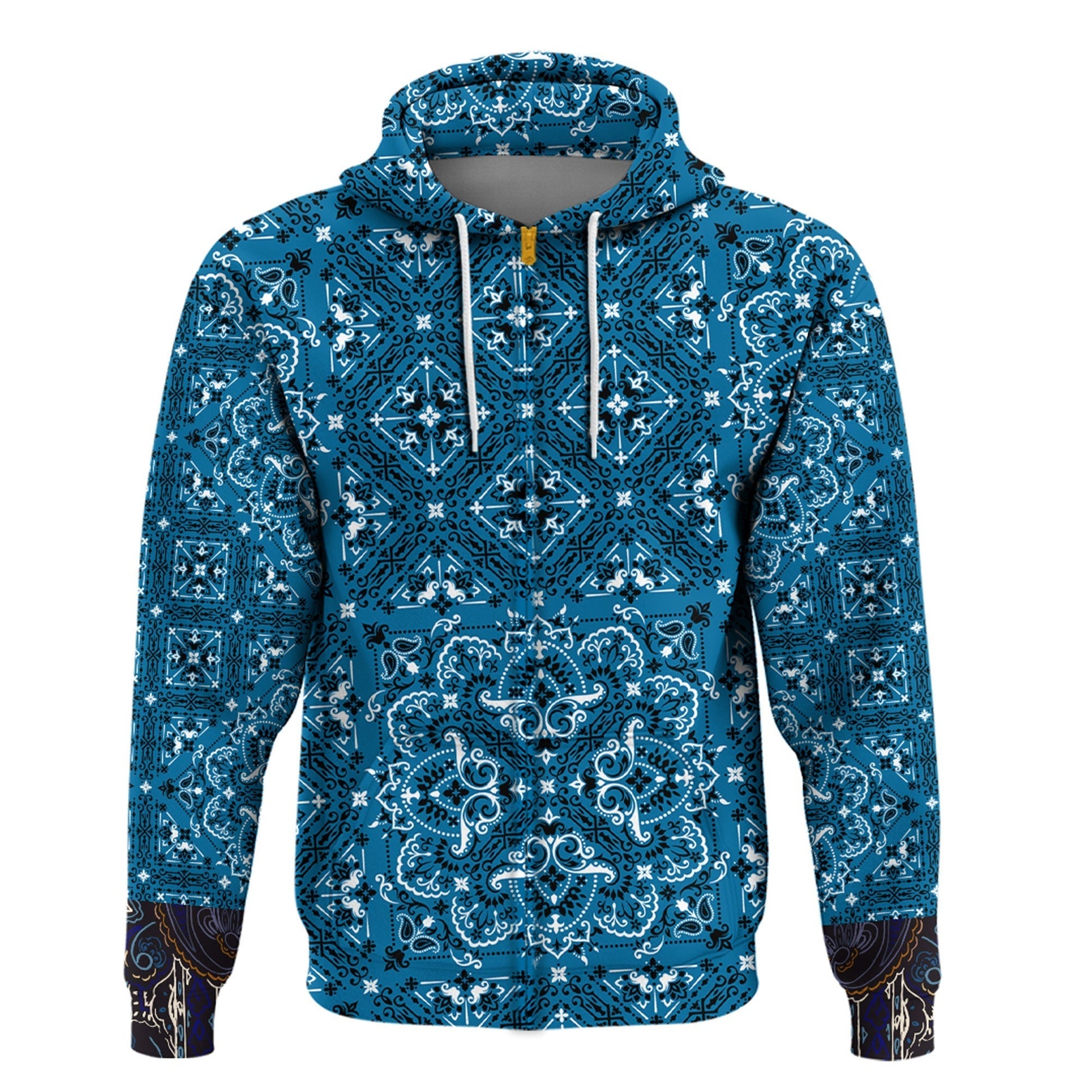 Paisley Bandana Hoodie Pattern Seamless Ver.199 RLT13