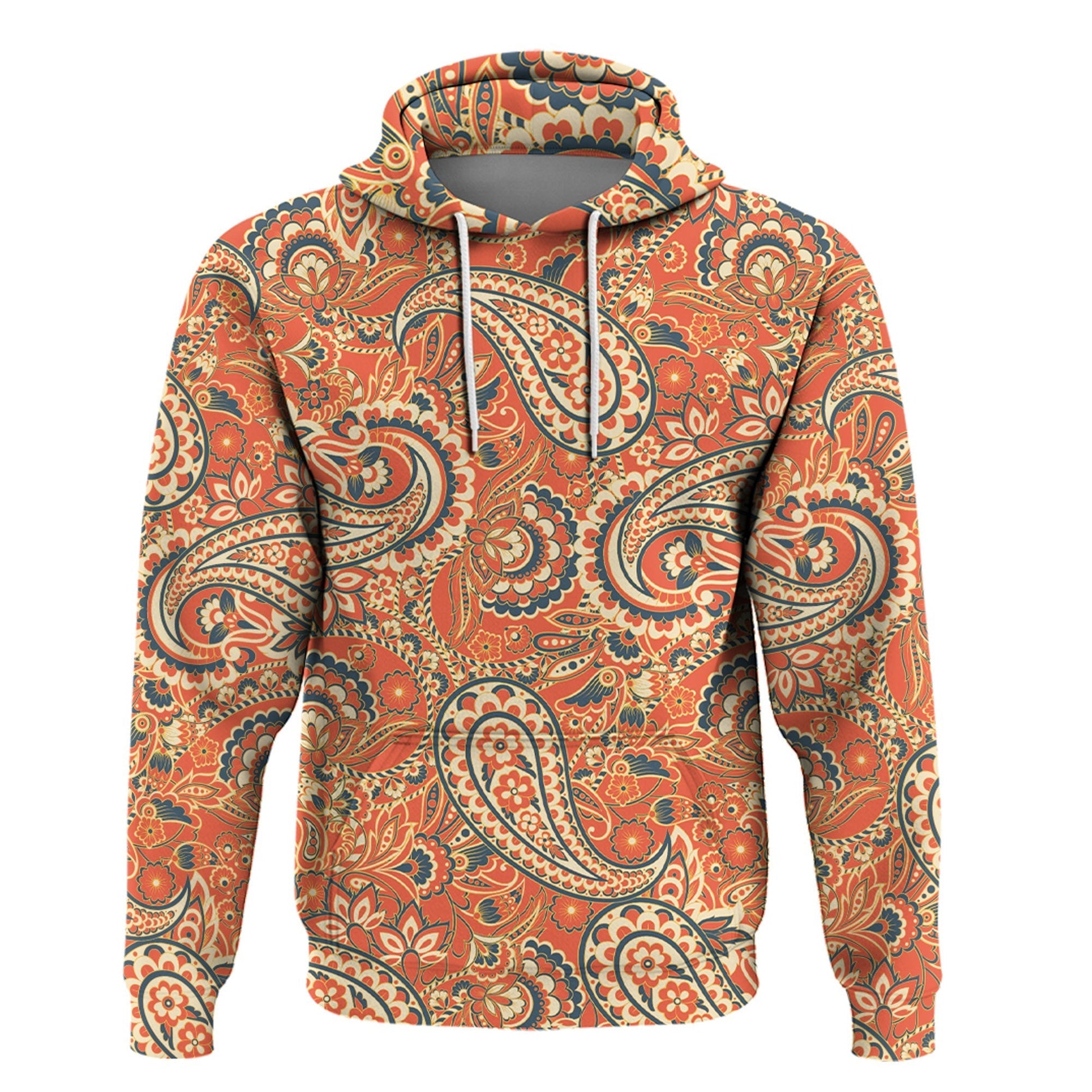 Paisley Bandana Hoodie Pattern Seamless Ver.206 RLT13