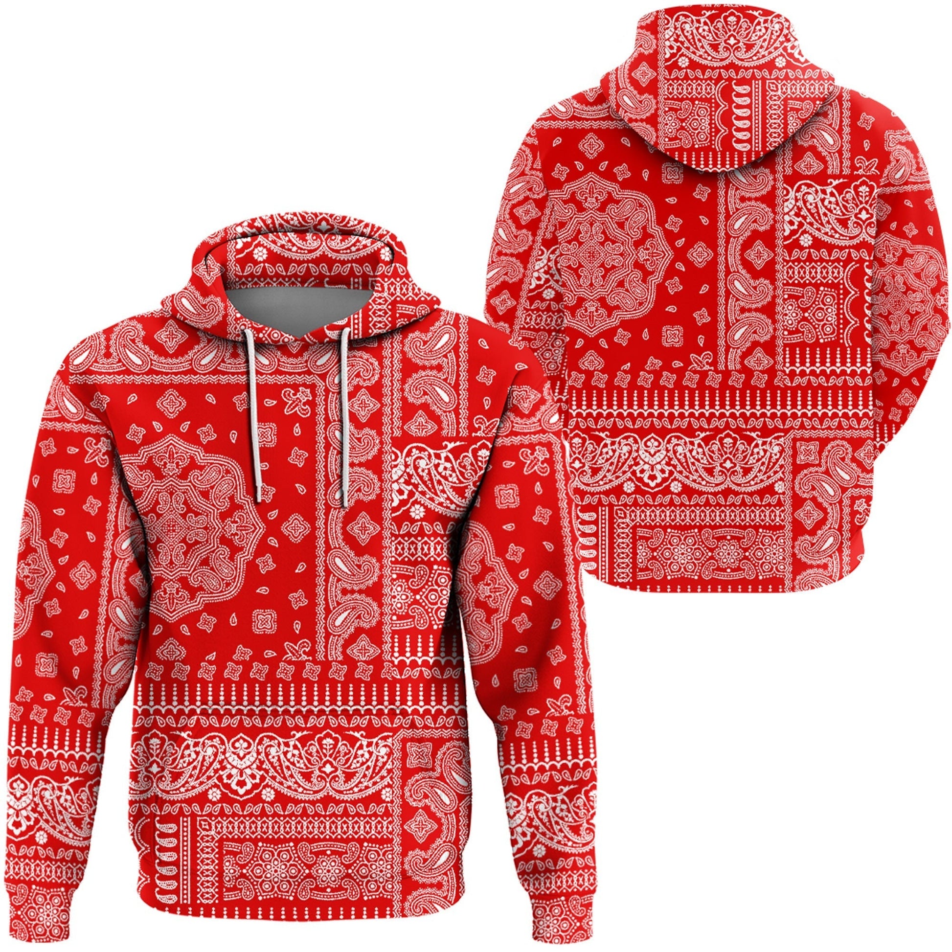 Paisley Bandana Hoodie Pattern Seamless Ver.181 RLT13