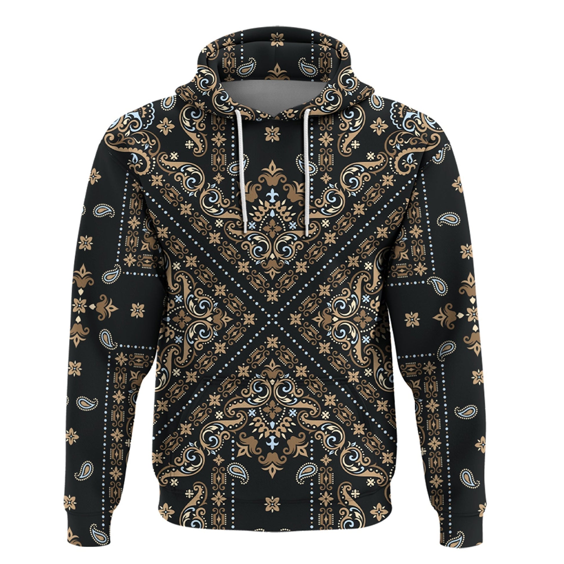 Paisley Bandana Hoodie Pattern Seamless Ver.169 RLT13