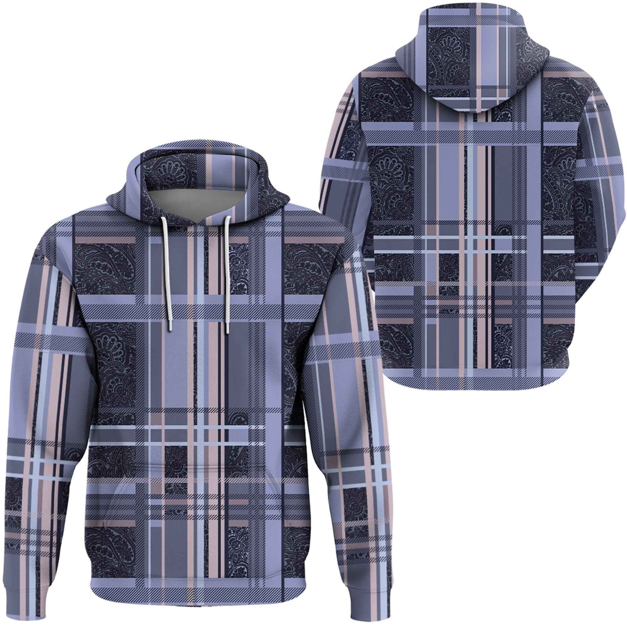 Paisley Bandana Hoodie Pattern Seamless Ver.197 RLT13