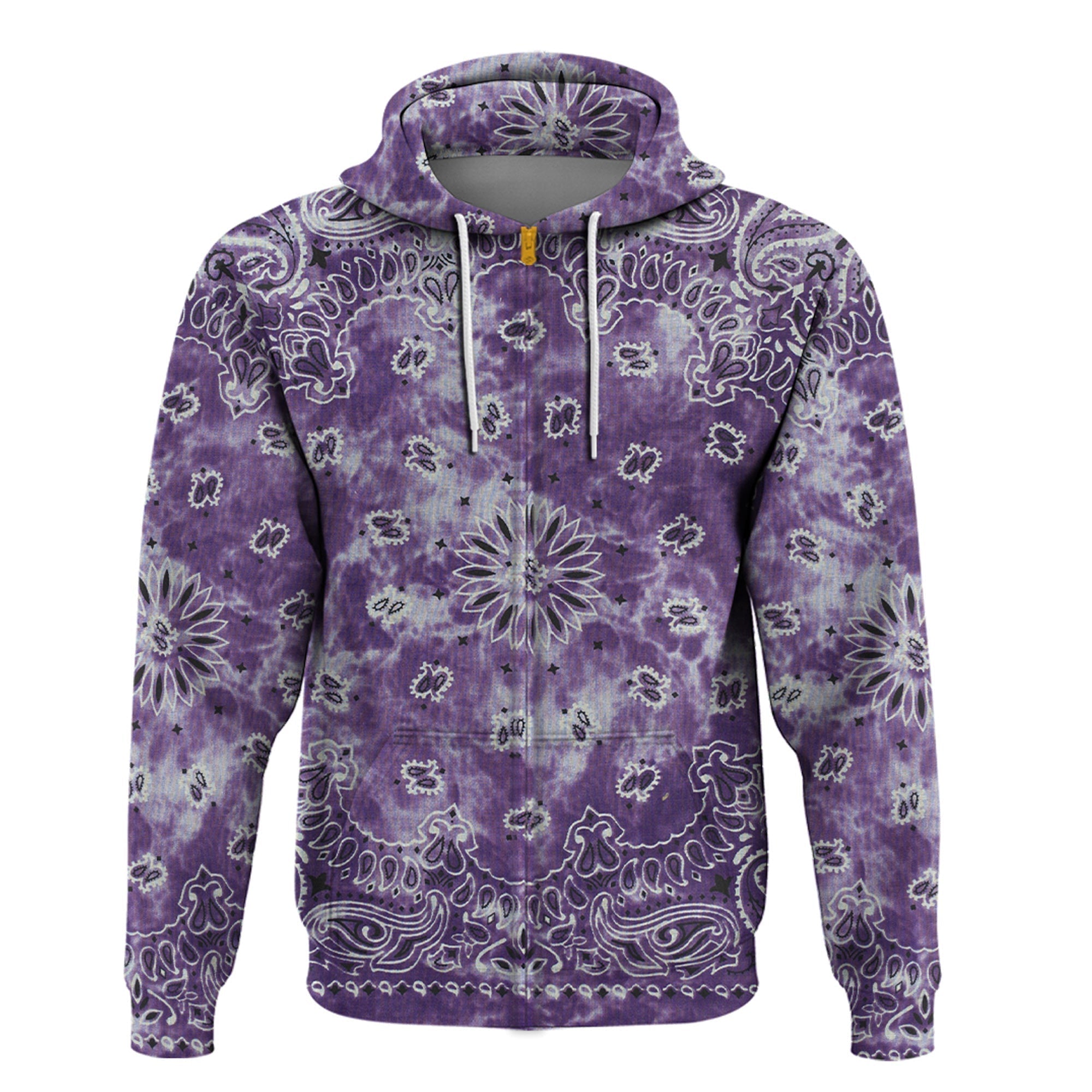 Paisley Bandana Hoodie Pattern Seamless Ver.201 RLT13