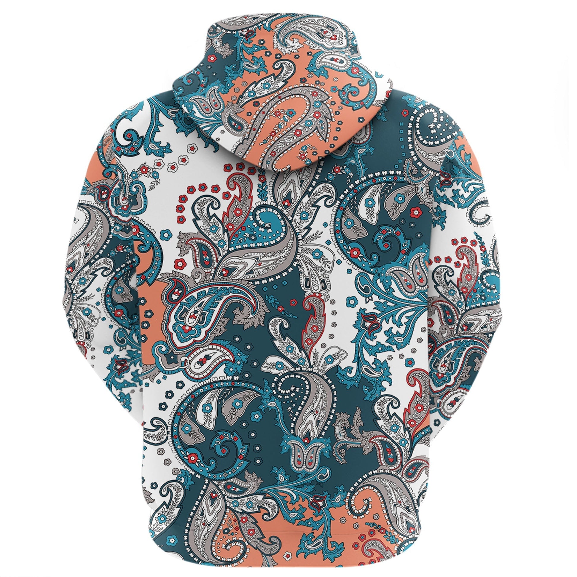 Paisley Bandana Hoodie Pattern Seamless Ver.215 RLT13