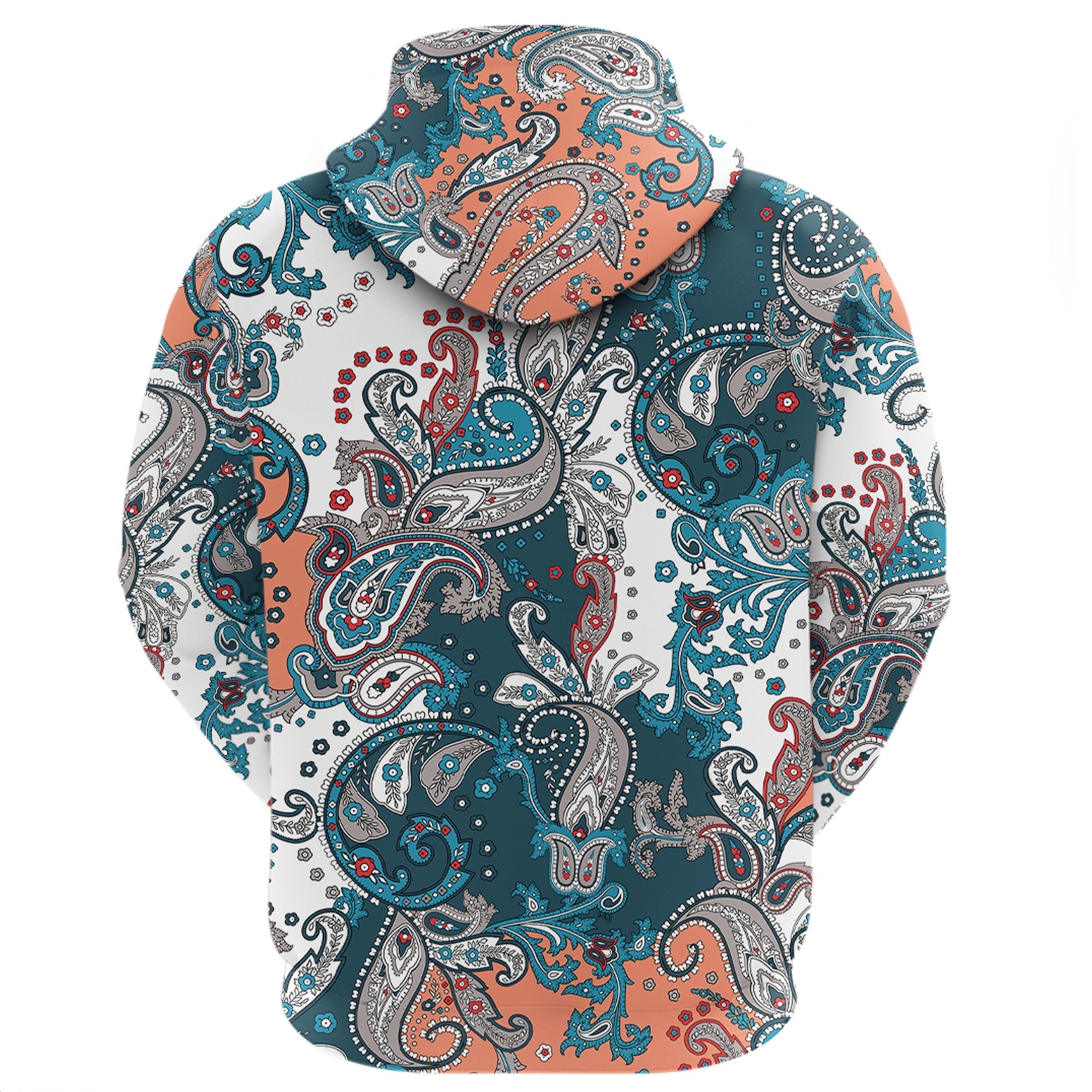Paisley Bandana Hoodie Pattern Seamless Ver.215 RLT13