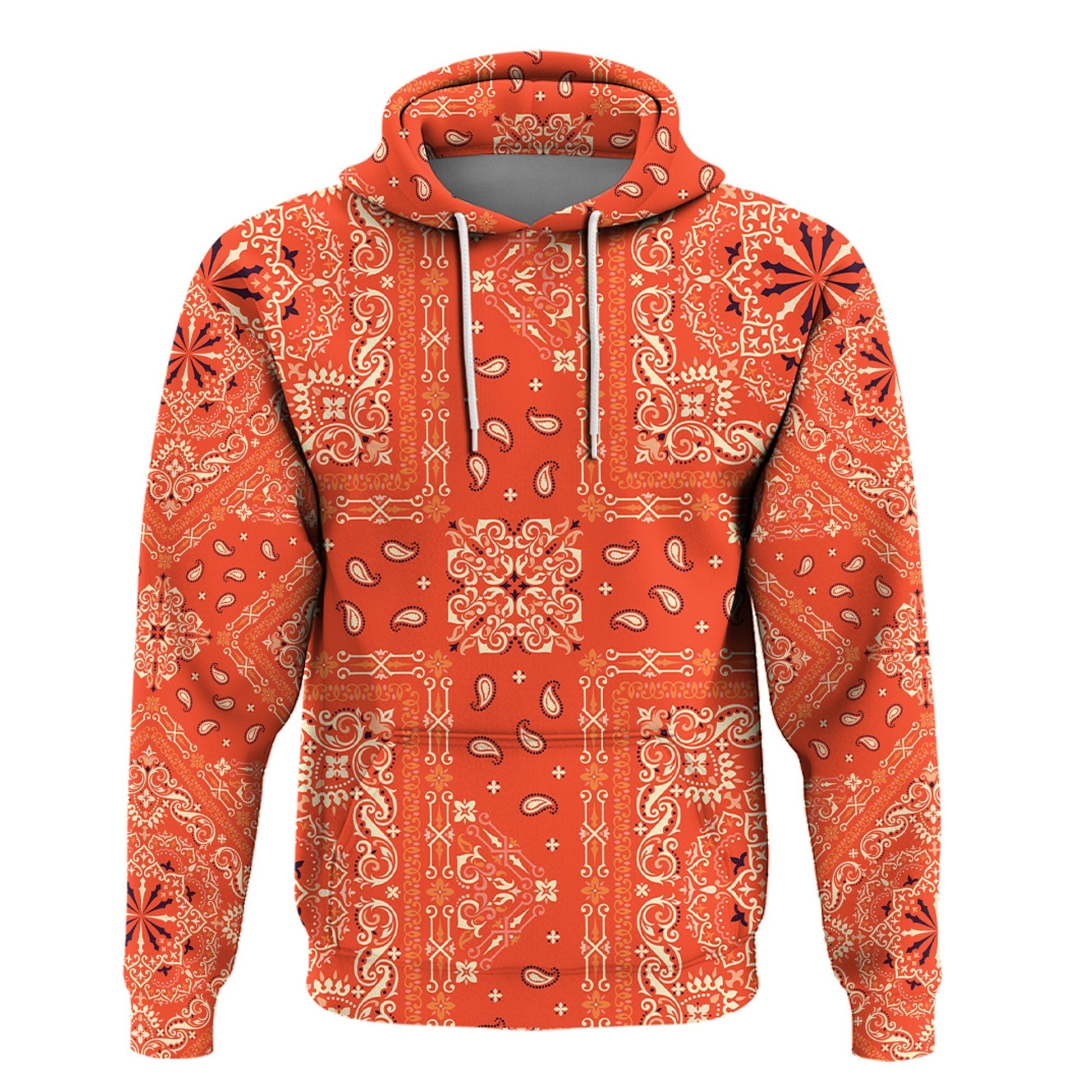 Paisley Bandana Hoodie Pattern Seamless Ver.167 RLT13