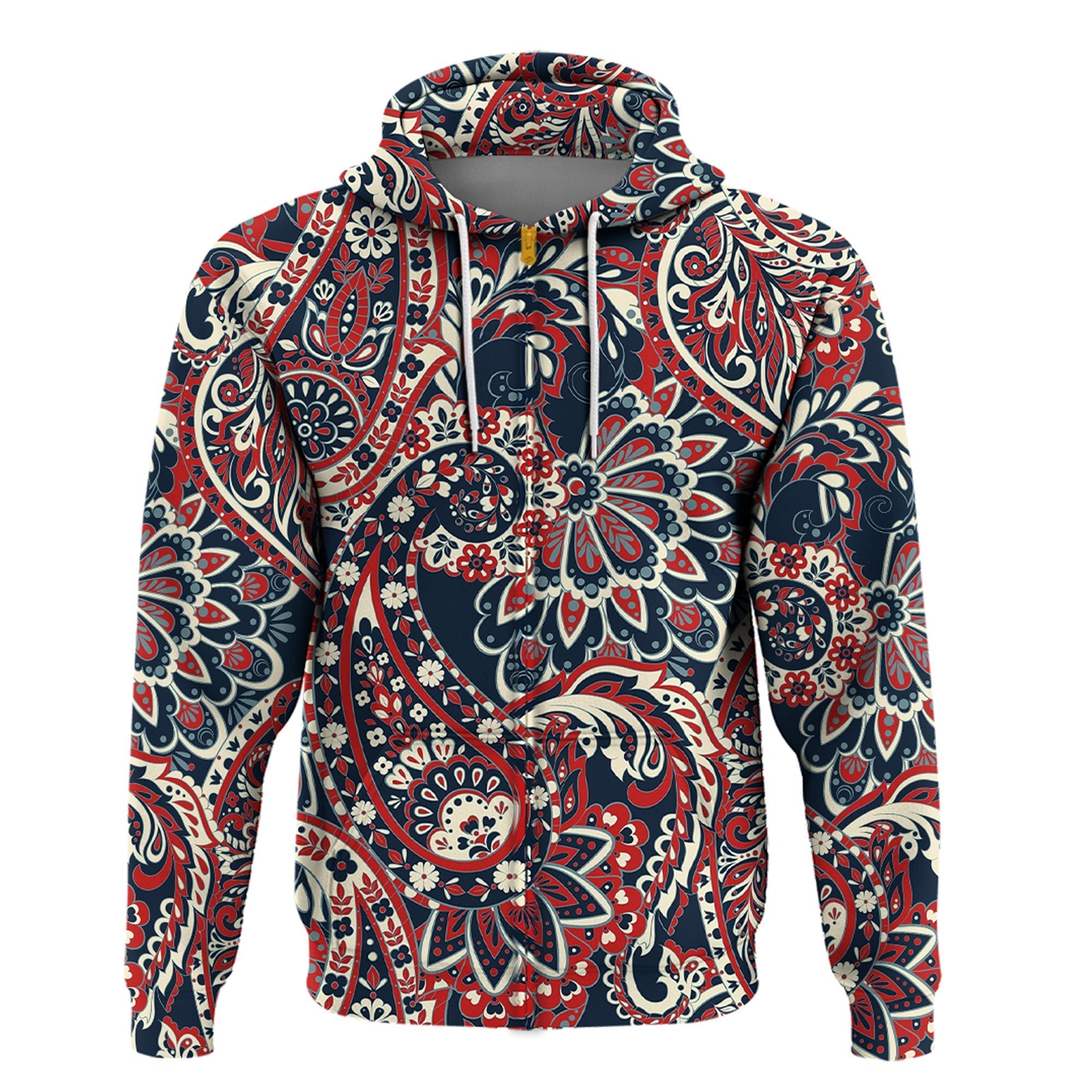 Paisley Bandana Hoodie Pattern Seamless Ver.175 RLT13