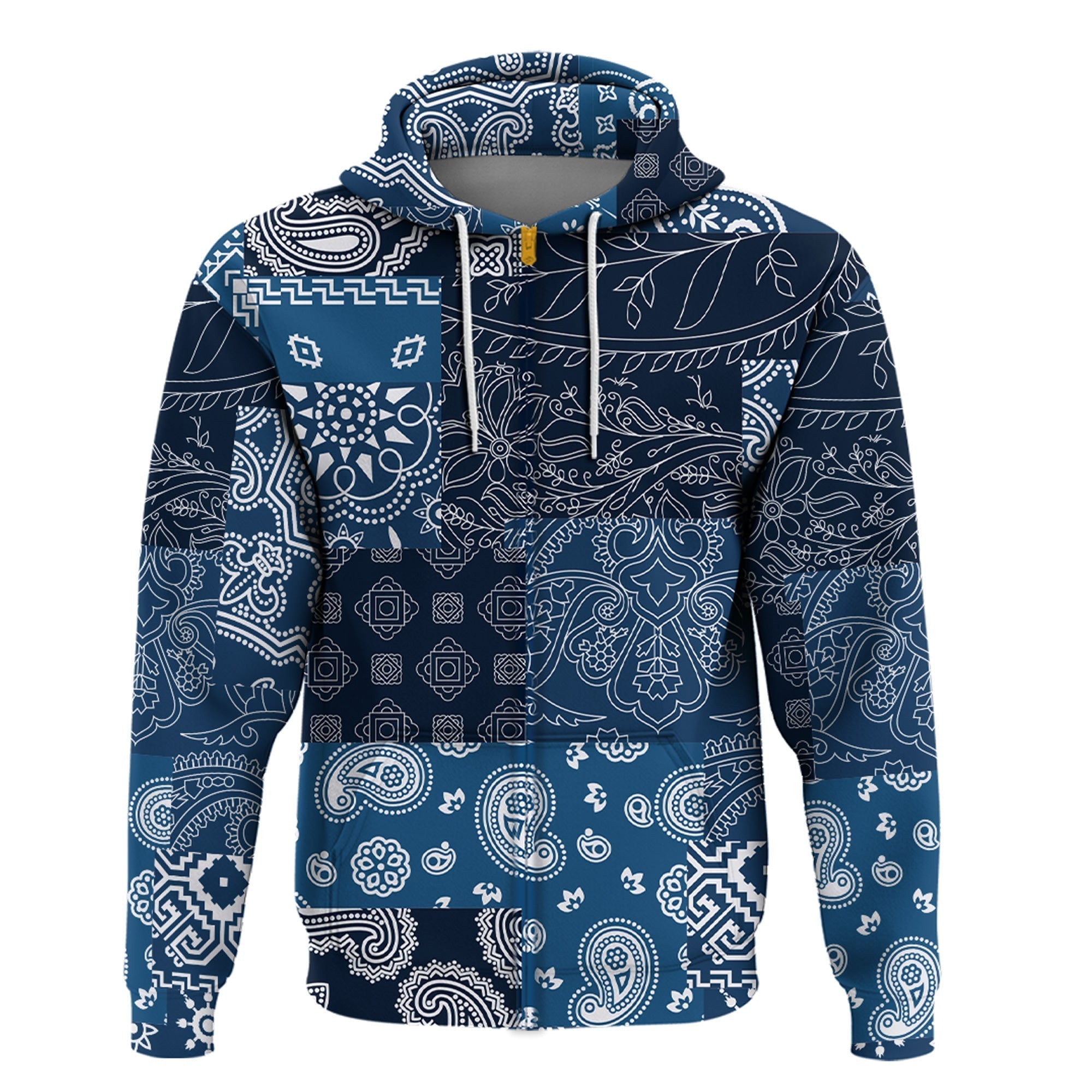 Paisley Bandana Hoodie Pattern Seamless Ver.205 RLT13