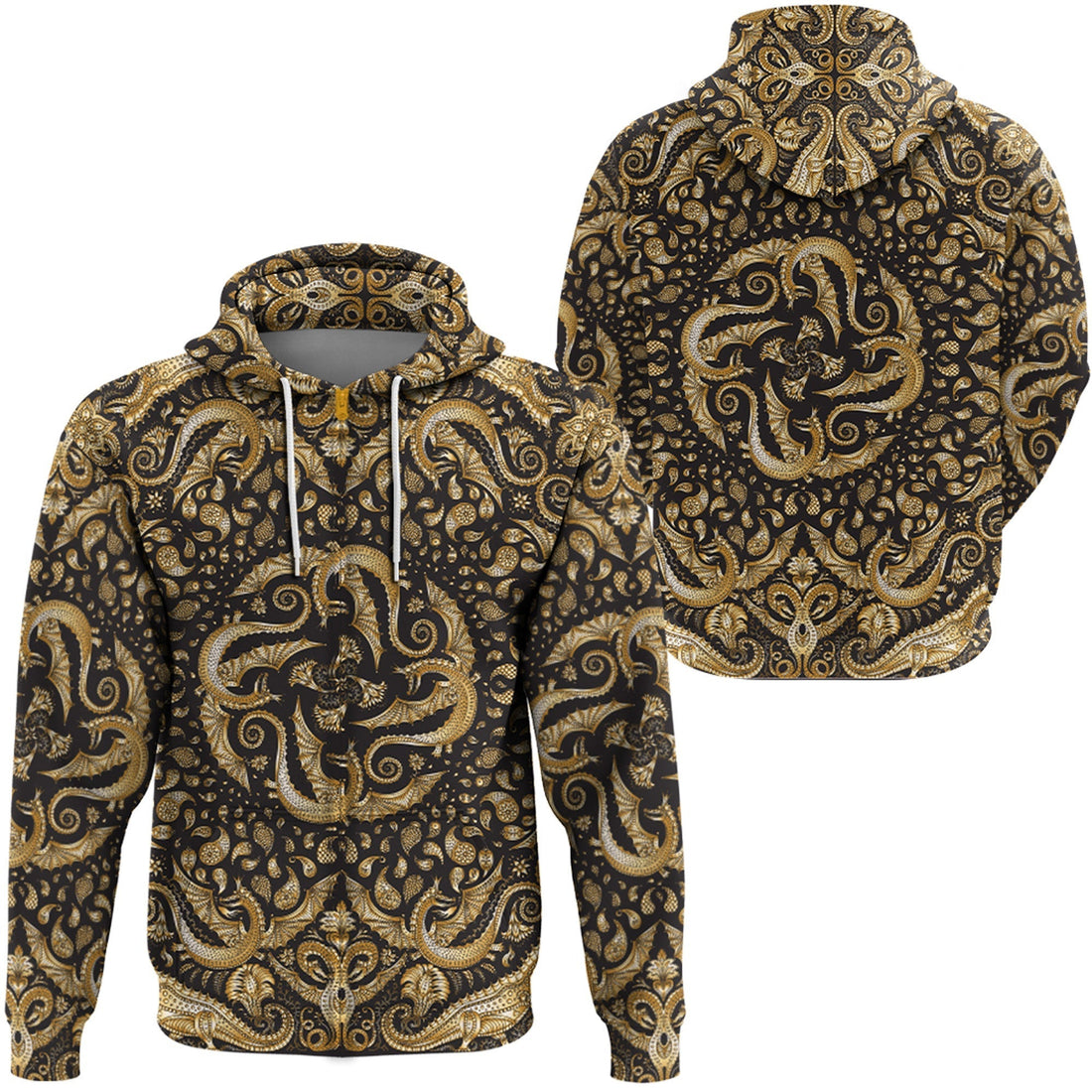 Paisley Bandana Hoodie Pattern Seamless Ver.196 RLT13