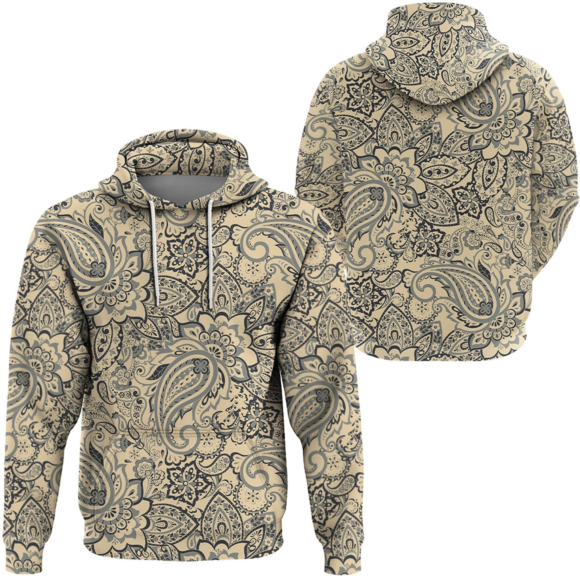 Paisley Bandana Hoodie Pattern Seamless Ver.189 RLT13