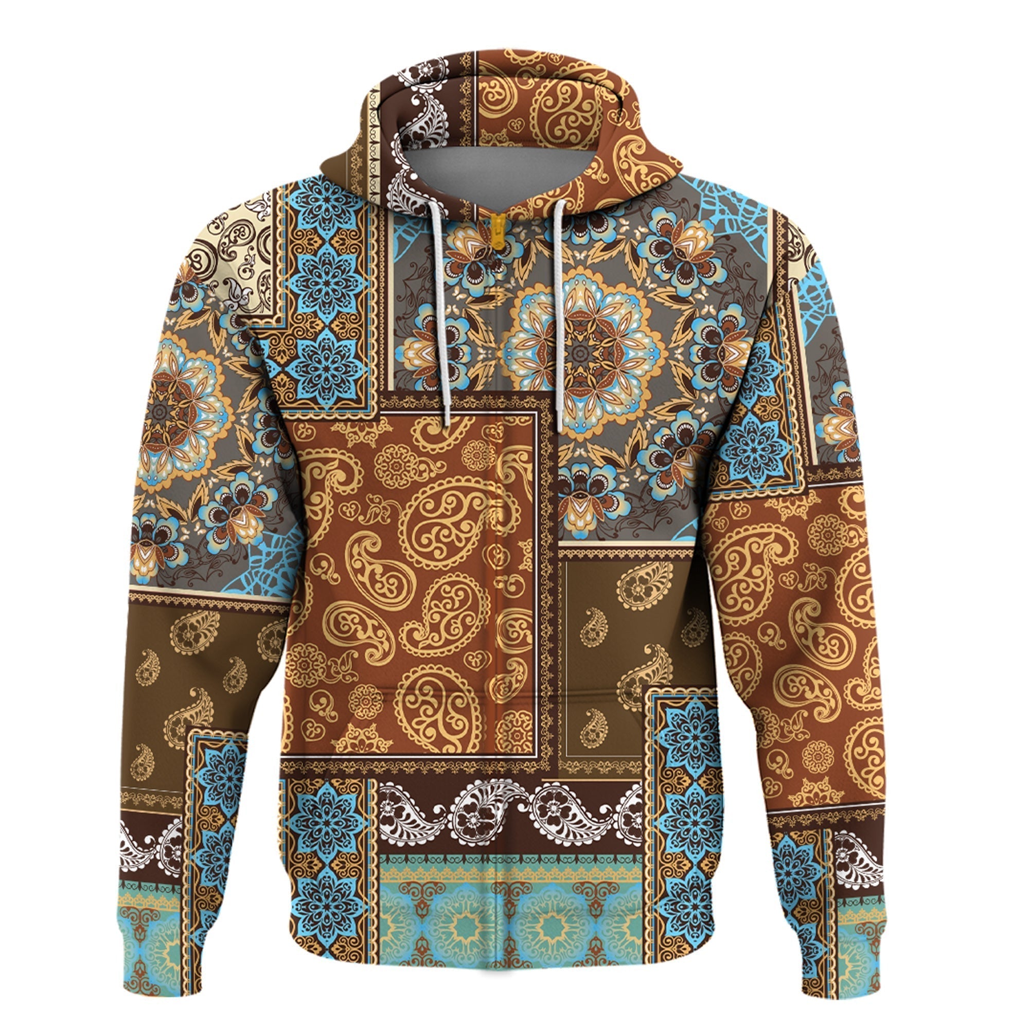 Paisley Bandana Hoodie Pattern Seamless Ver.187 RLT13