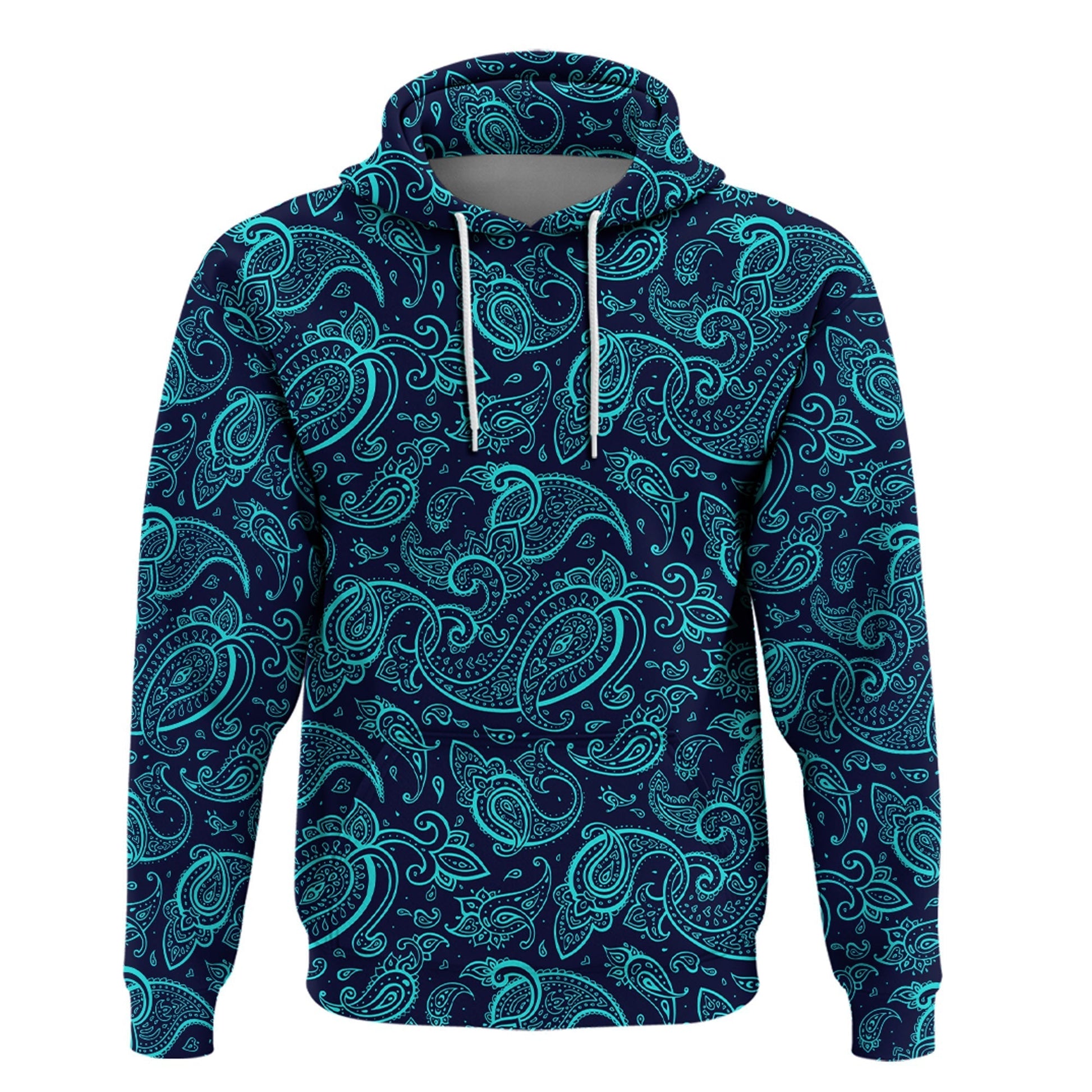 Paisley Bandana Hoodie Pattern Seamless Ver.176 RLT13