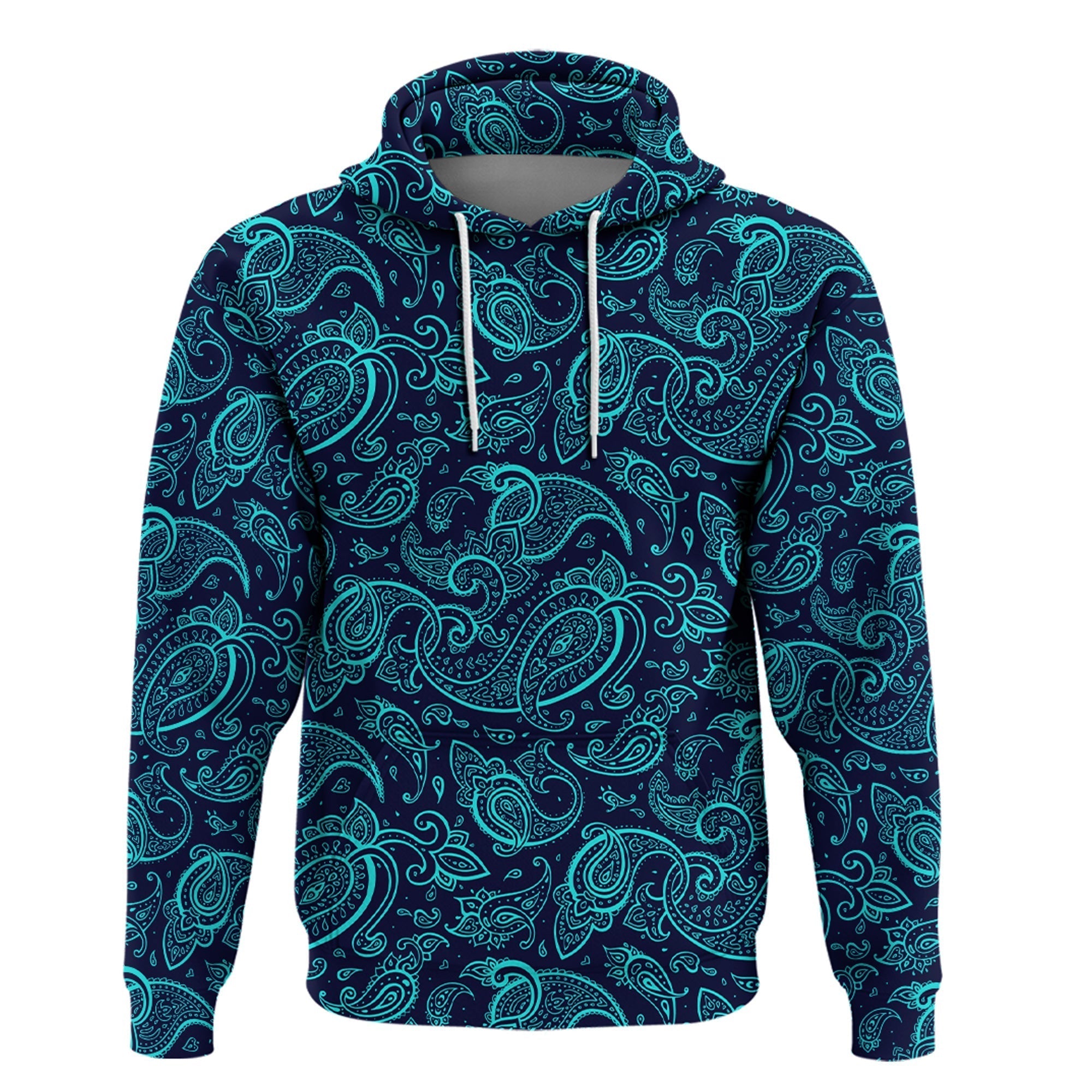 Paisley Bandana Hoodie Pattern Seamless Ver.176 RLT13