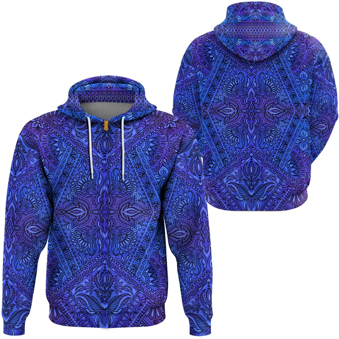 Paisley Bandana Hoodie Pattern Seamless Ver.190 RLT13