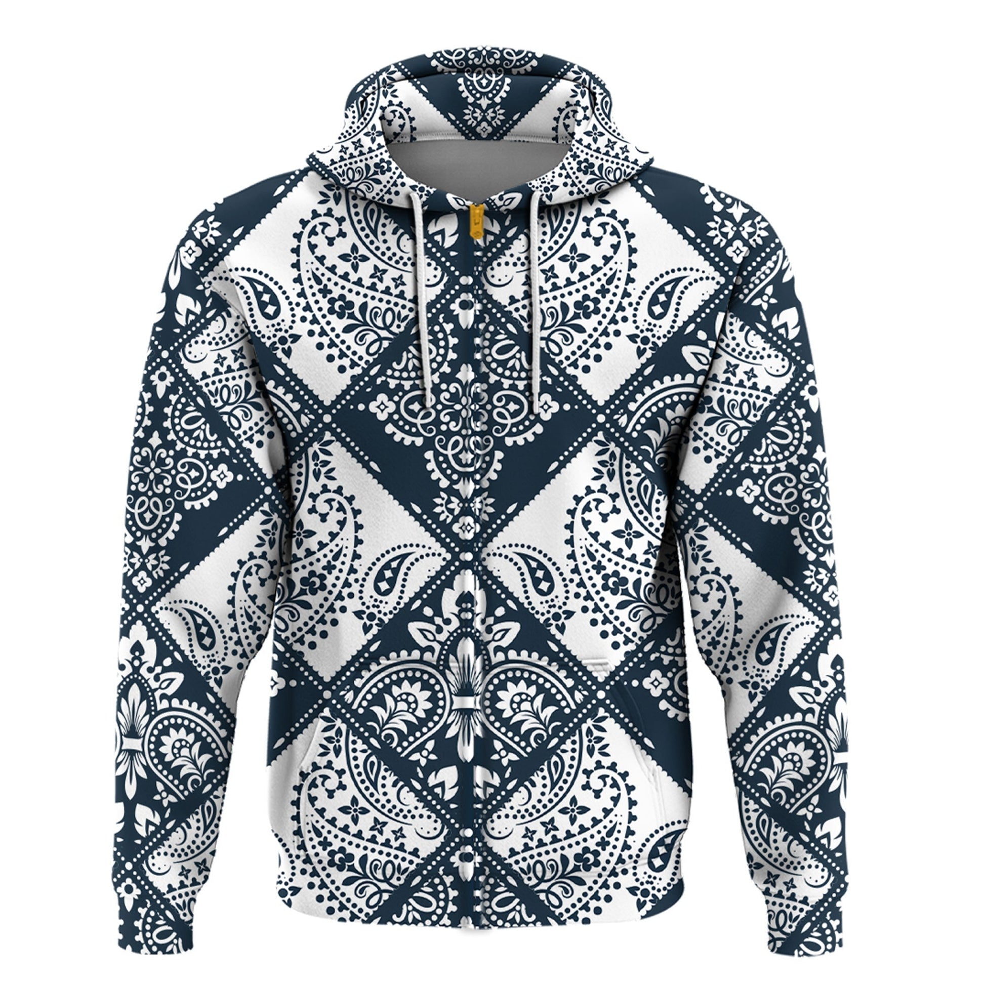 Paisley Bandana Hoodie Pattern Seamless Ver.166 RLT13