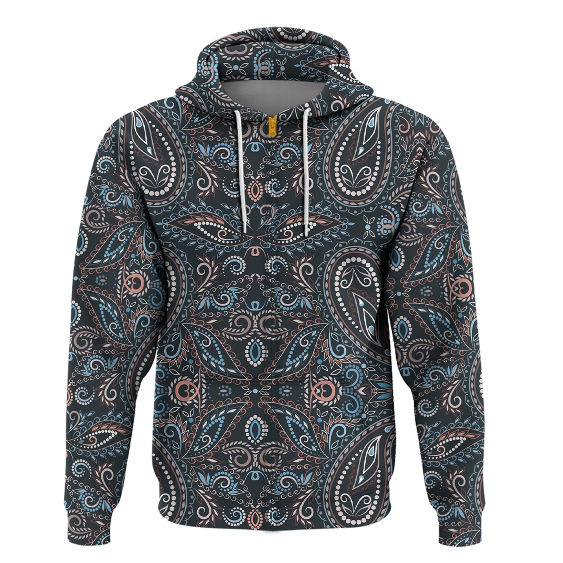 Paisley Bandana Hoodie Pattern Seamless Ver.174 RLT13