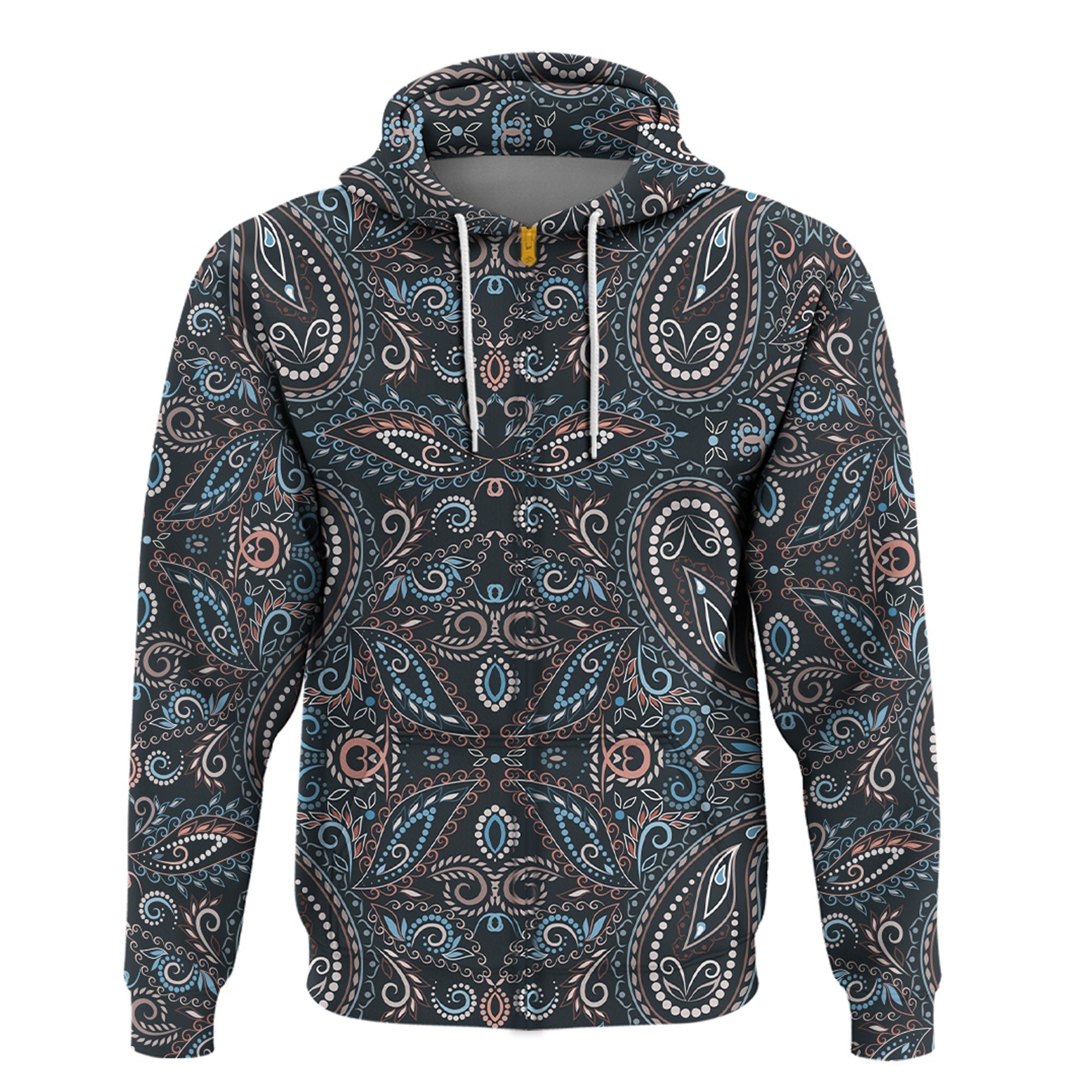 Paisley Bandana Hoodie Pattern Seamless Ver.174 RLT13
