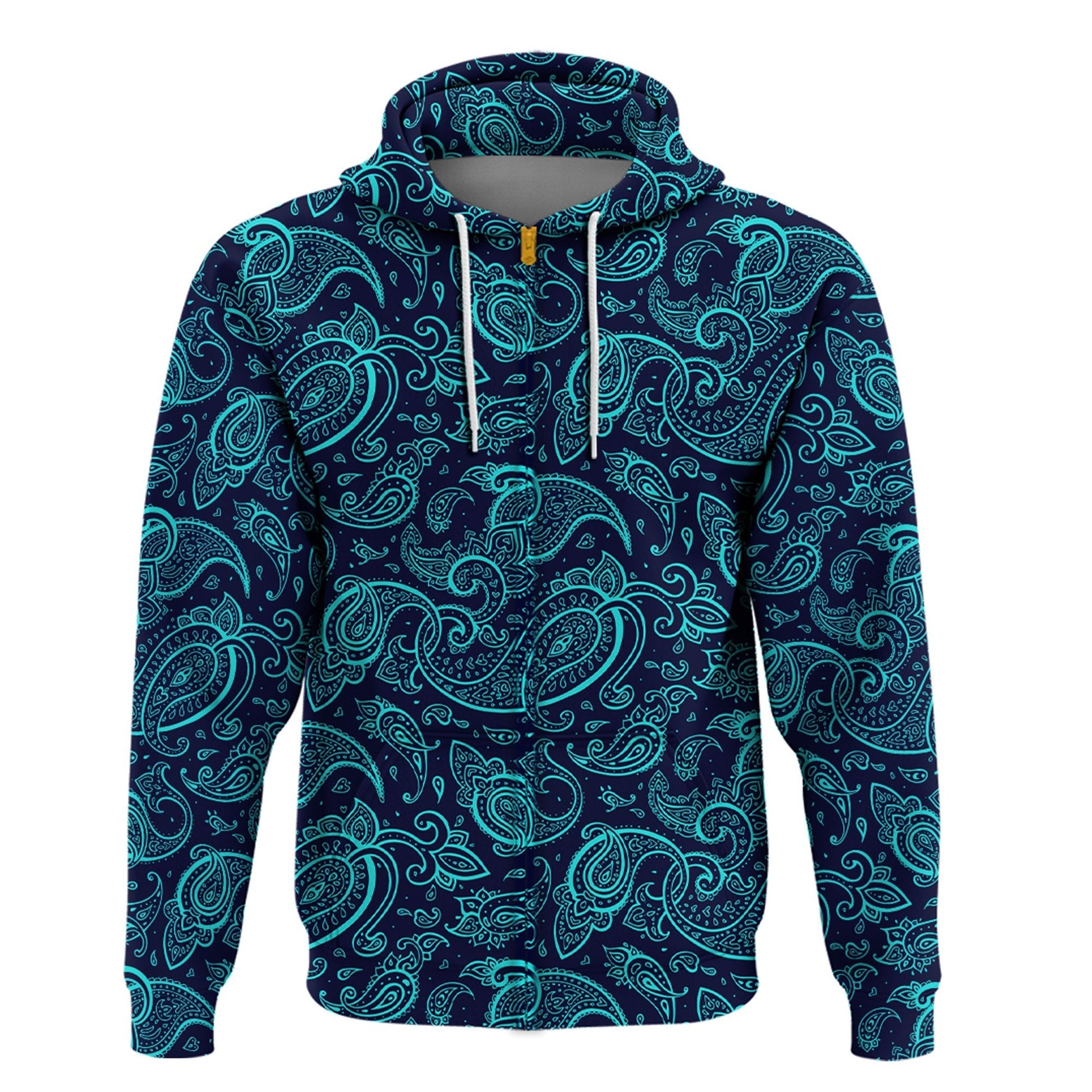 Paisley Bandana Hoodie Pattern Seamless Ver.176 RLT13