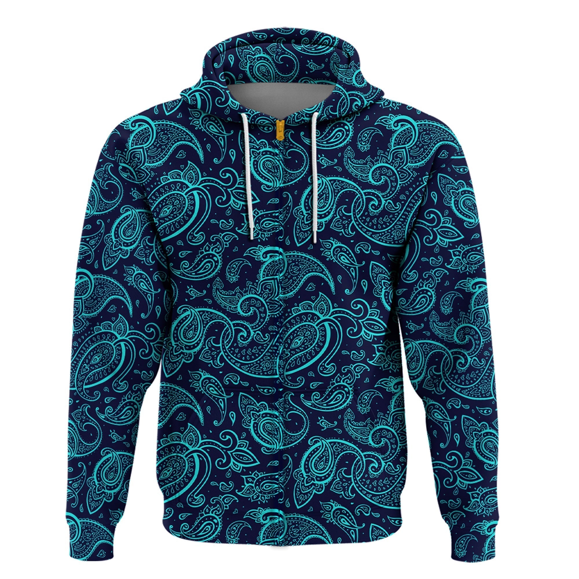 Paisley Bandana Hoodie Pattern Seamless Ver.176 RLT13