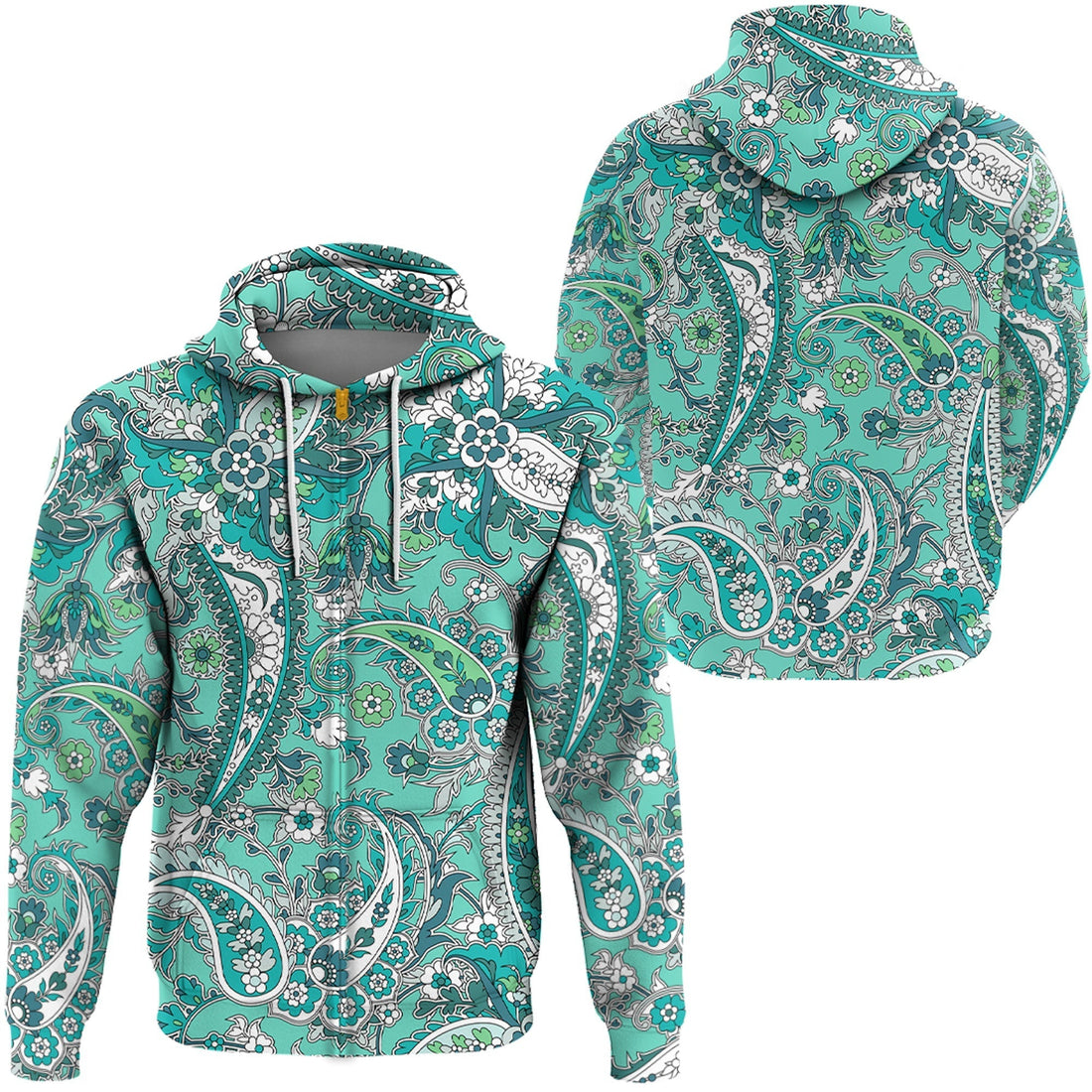 Paisley Bandana Hoodie Pattern Seamless Ver.173 RLT13