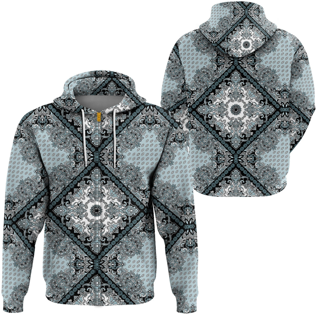 Paisley Bandana Hoodie Pattern Seamless Ver.170 RLT13