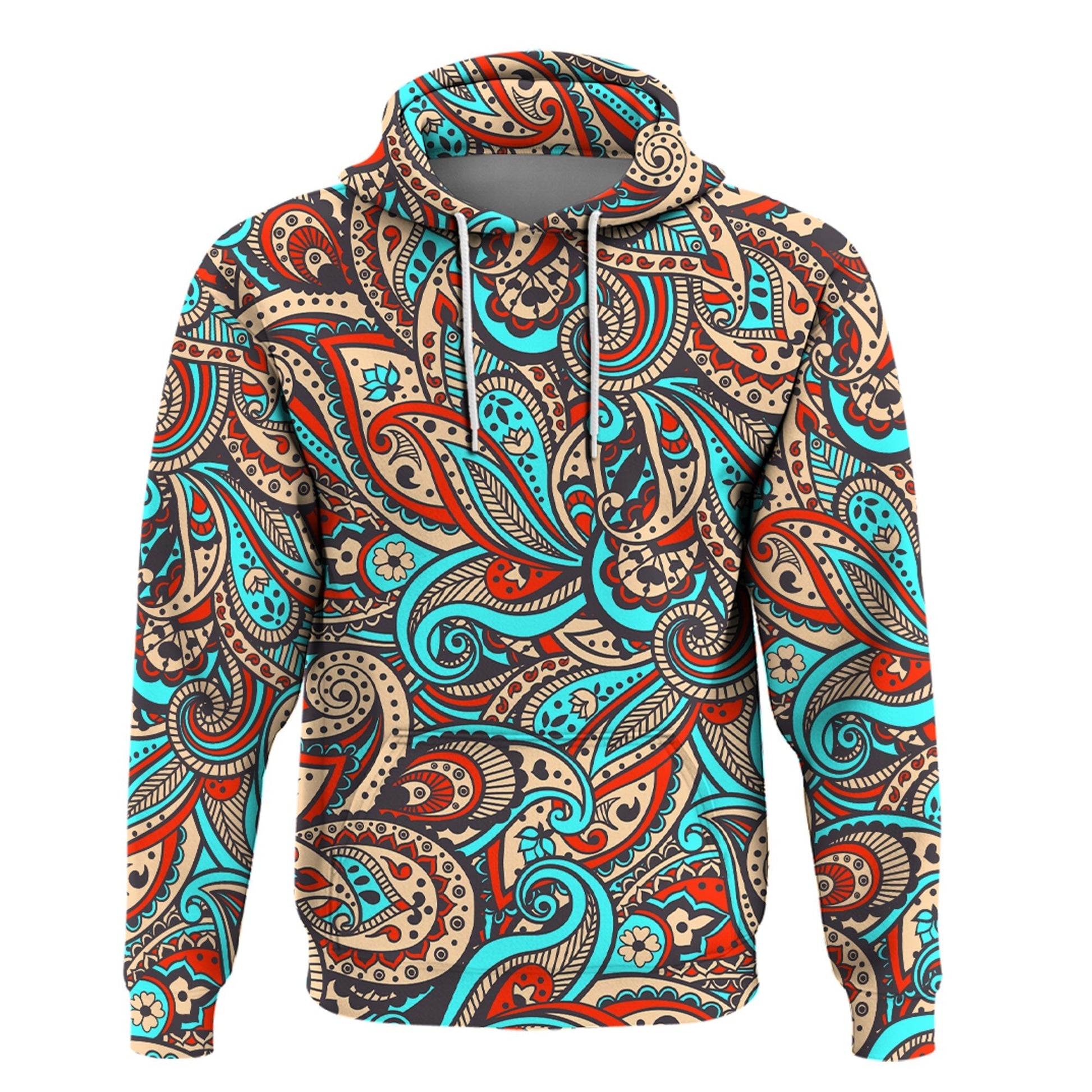 Paisley Bandana Hoodie Pattern Seamless Ver.172 RLT13